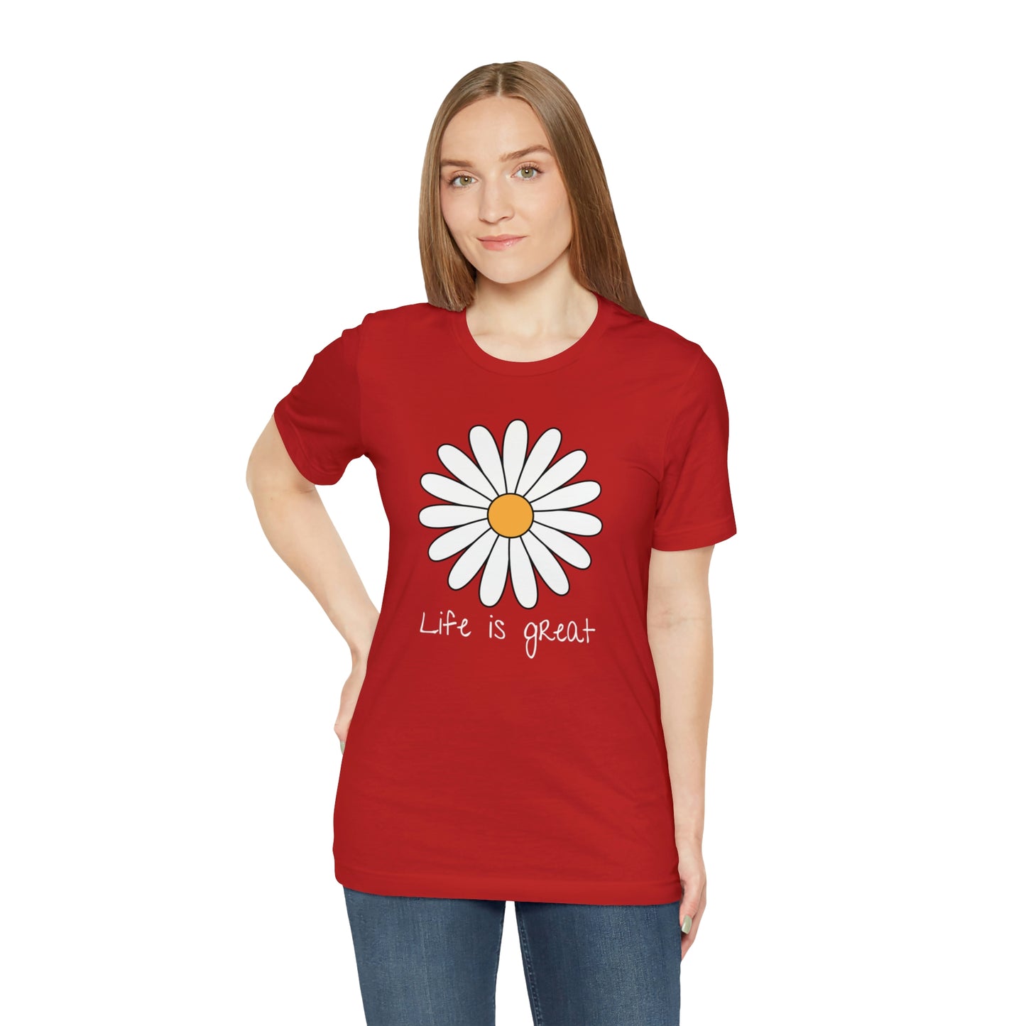 Life is great Unisex Jersey Short Sleeve Tee