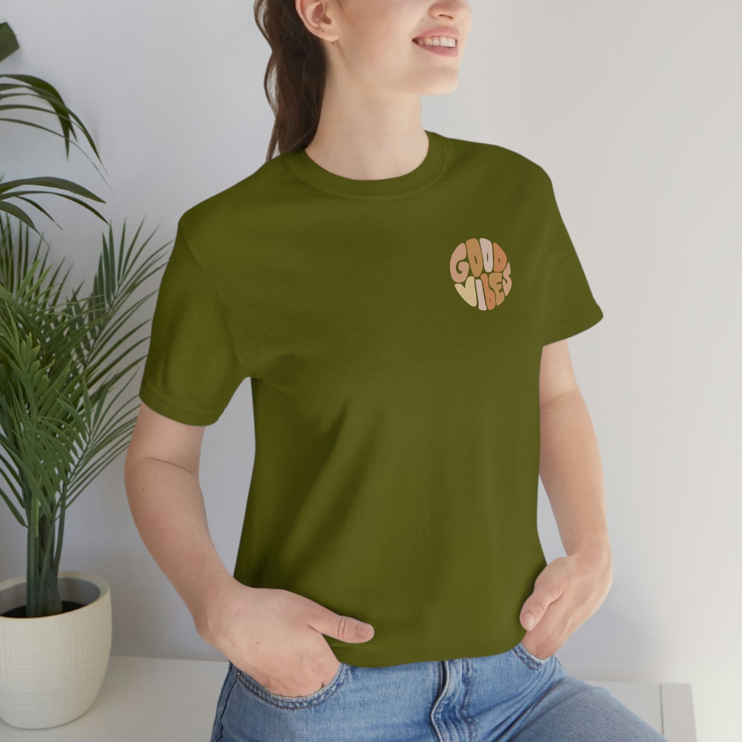 Good Vibes Unisex Jersey Short Sleeve Tee
