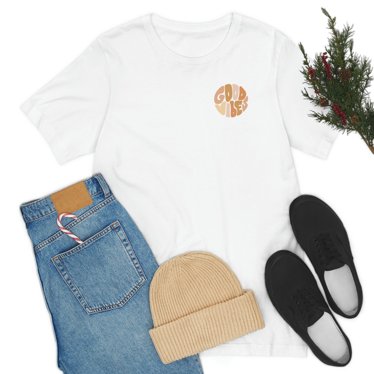 Good Vibes Unisex Jersey Short Sleeve Tee