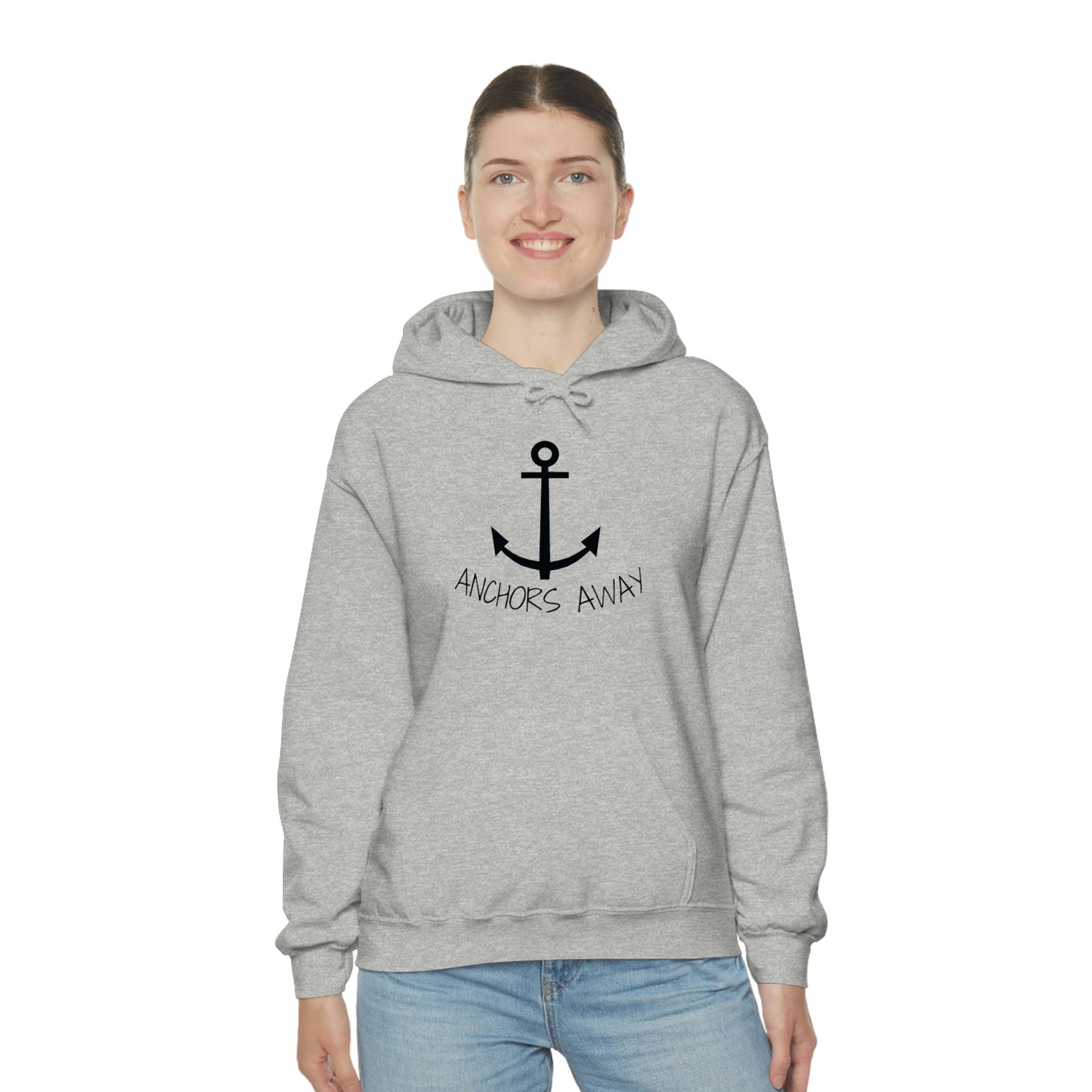 Anchors Away Unisex Heavy Blend™ Hooded Sweatshirt