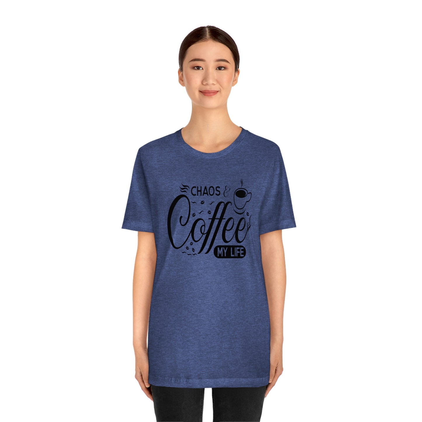 Chaos Coffee Unisex Jersey Short Sleeve Tee