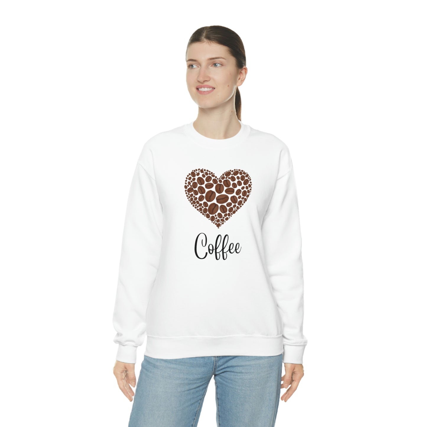 Coffee Unisex Heavy Blend™ Crewneck Sweatshirt