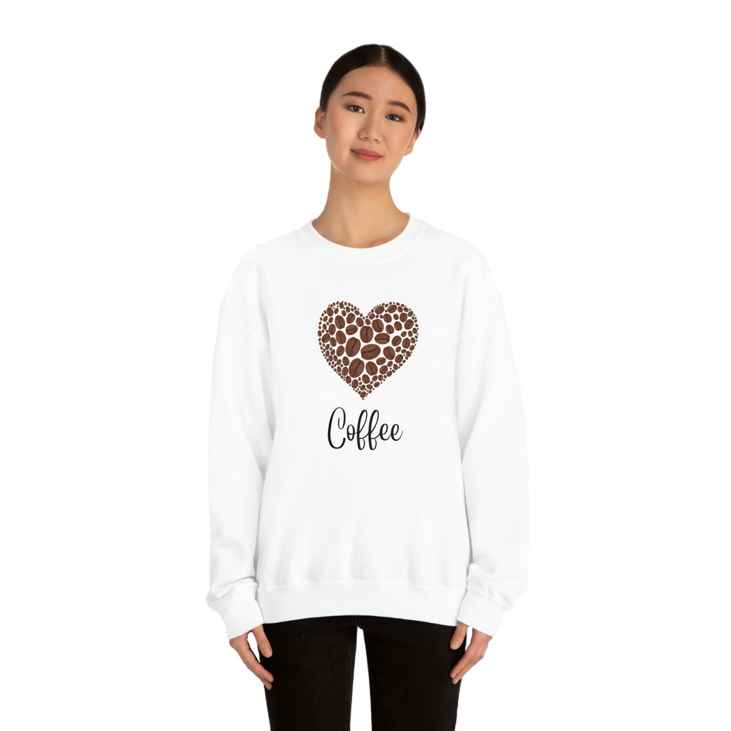 Coffee Unisex Heavy Blend™ Crewneck Sweatshirt