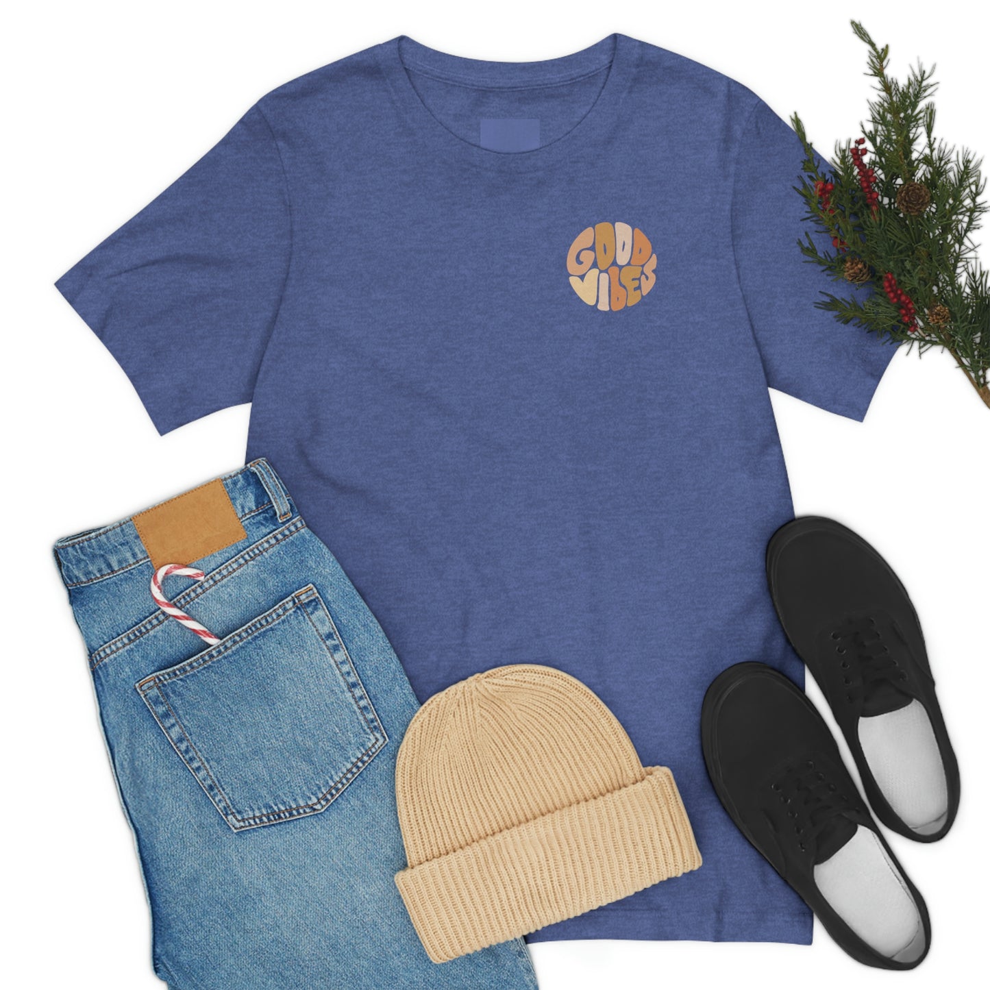 Good Vibes Unisex Jersey Short Sleeve Tee