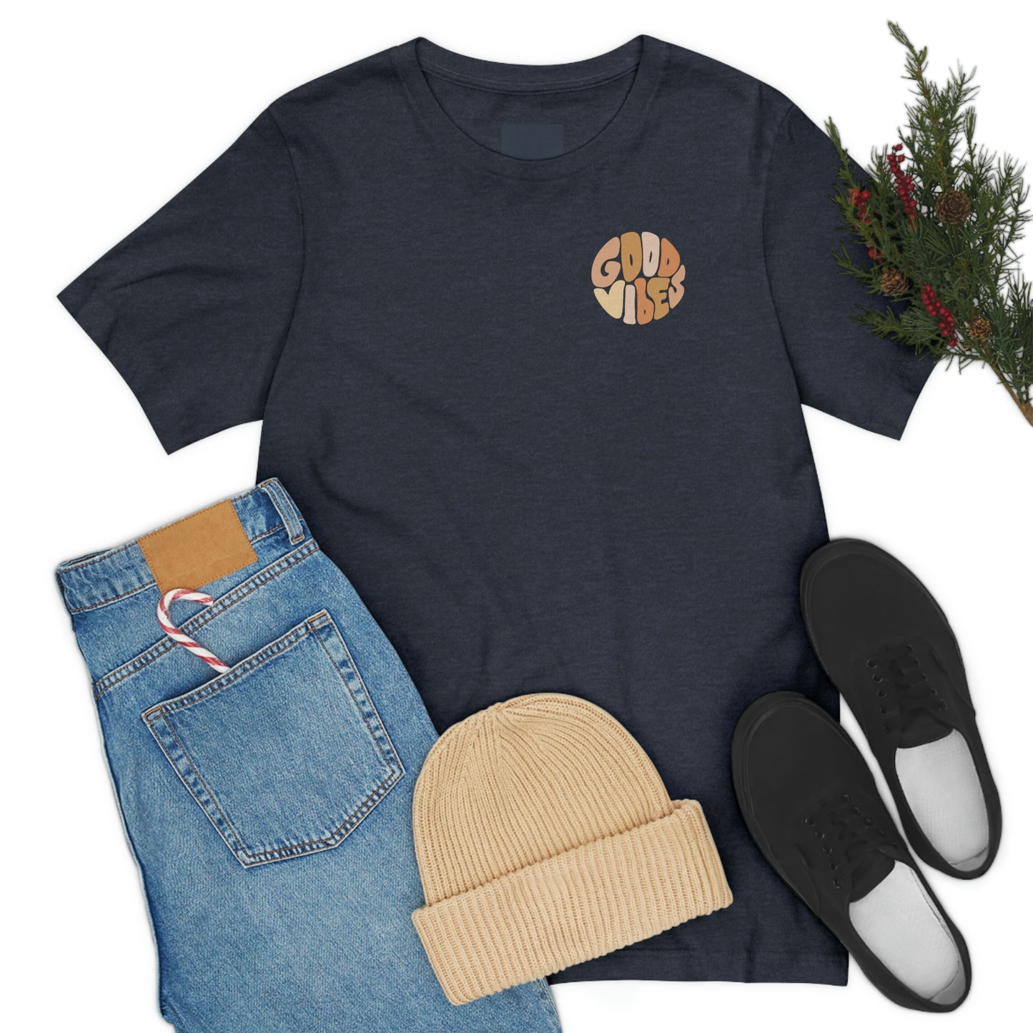 Good Vibes Unisex Jersey Short Sleeve Tee