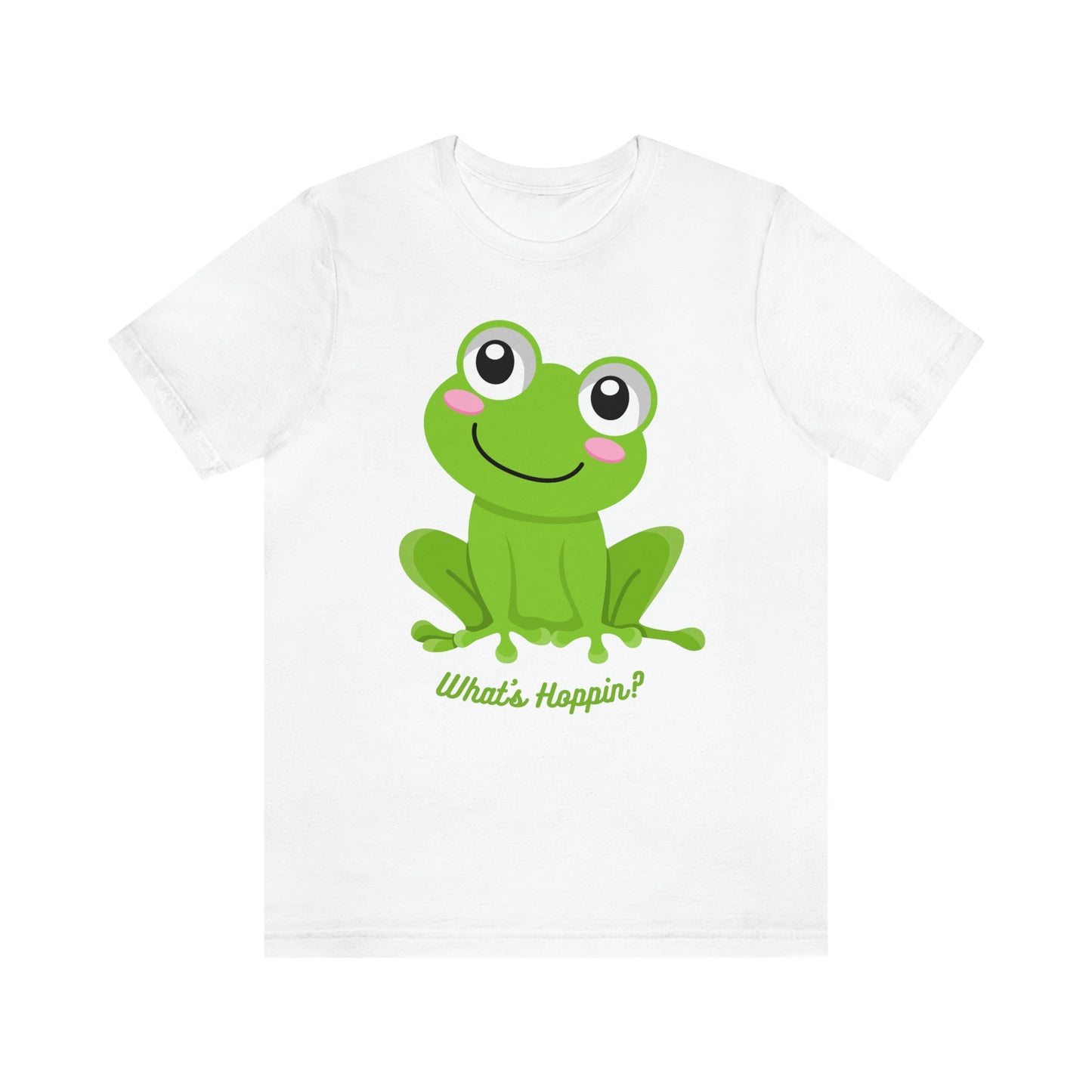 What's Hoppin? Frog Unisex Jersey Short Sleeve Tee