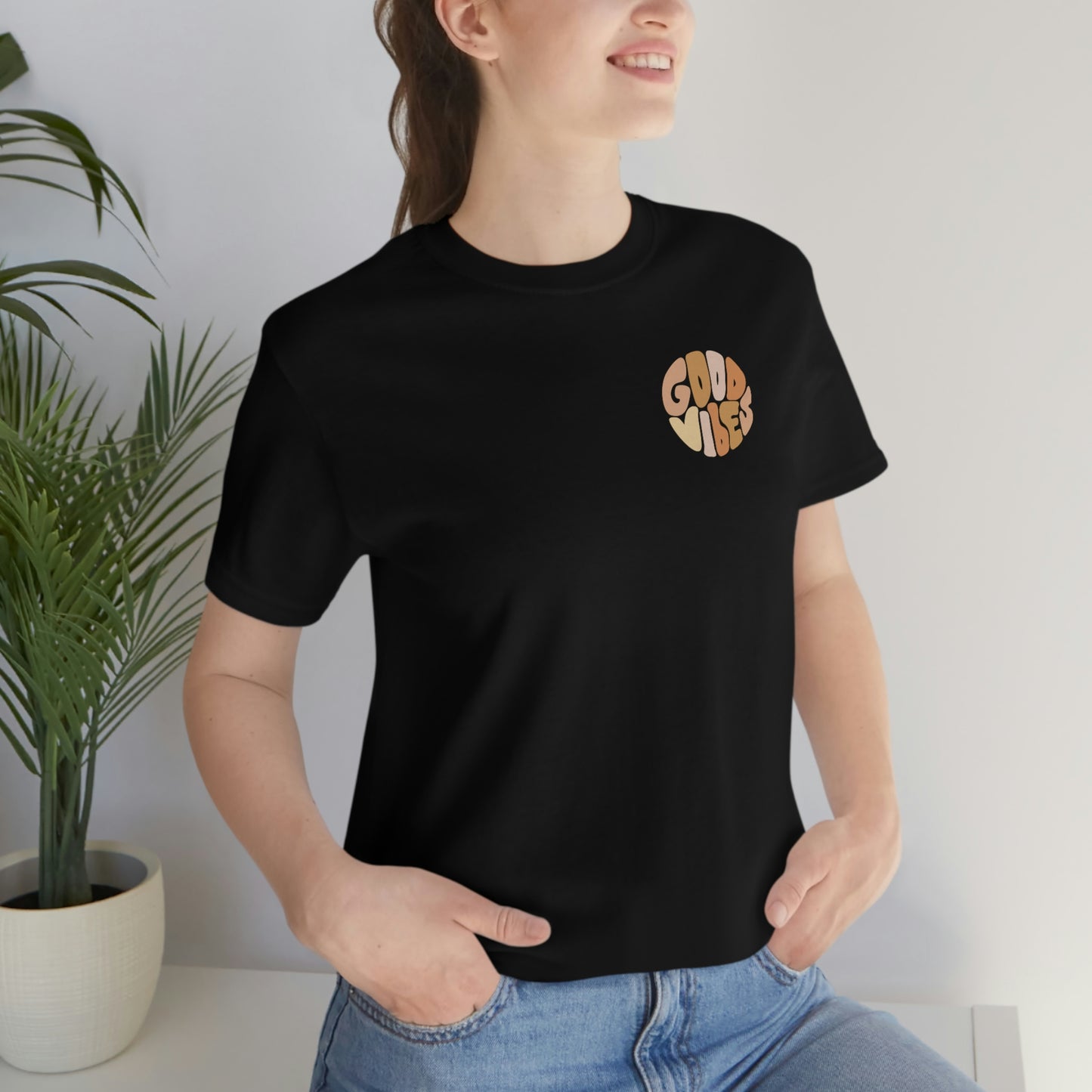 Good Vibes Unisex Jersey Short Sleeve Tee