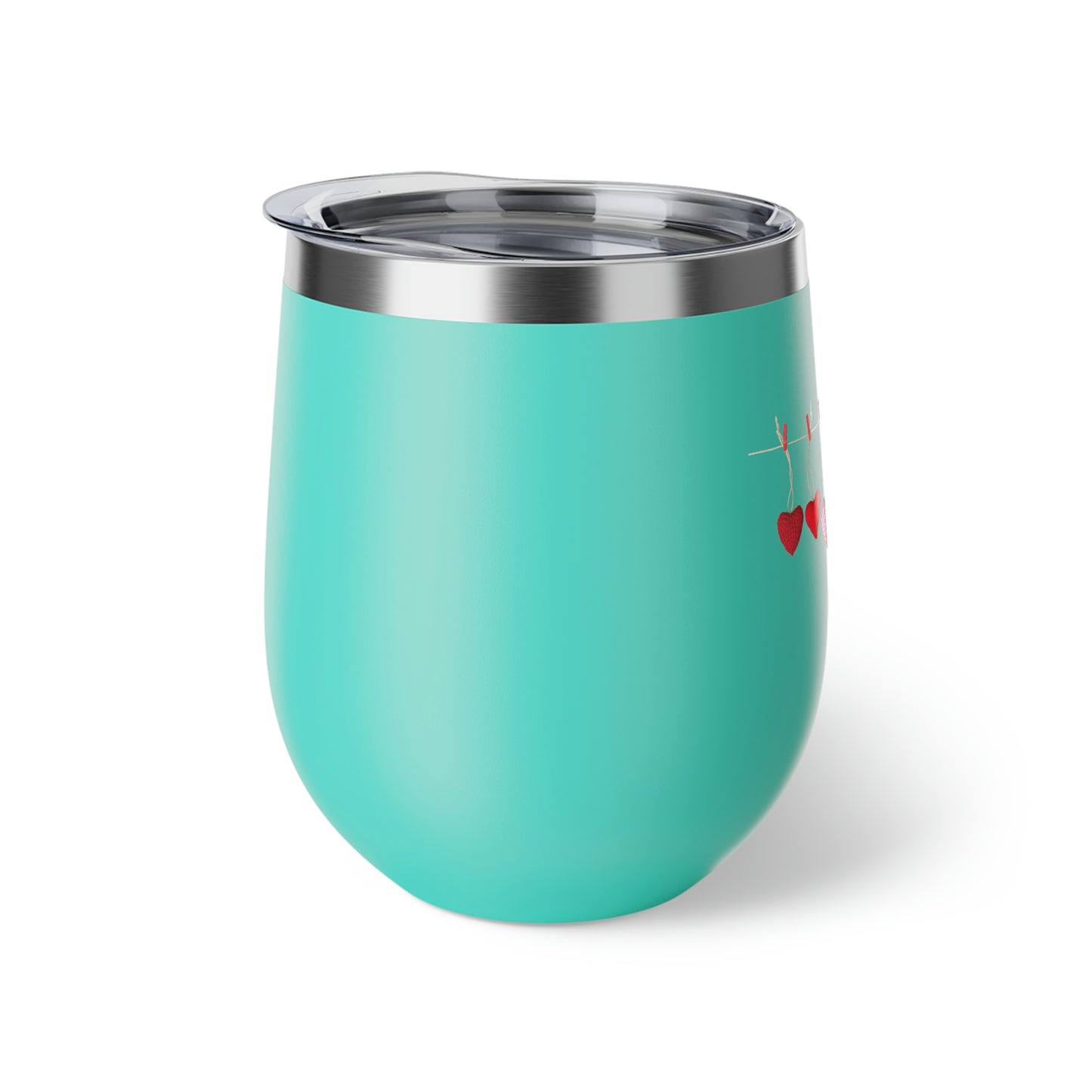 Heart String Copper Vacuum Insulated Cup, 12oz