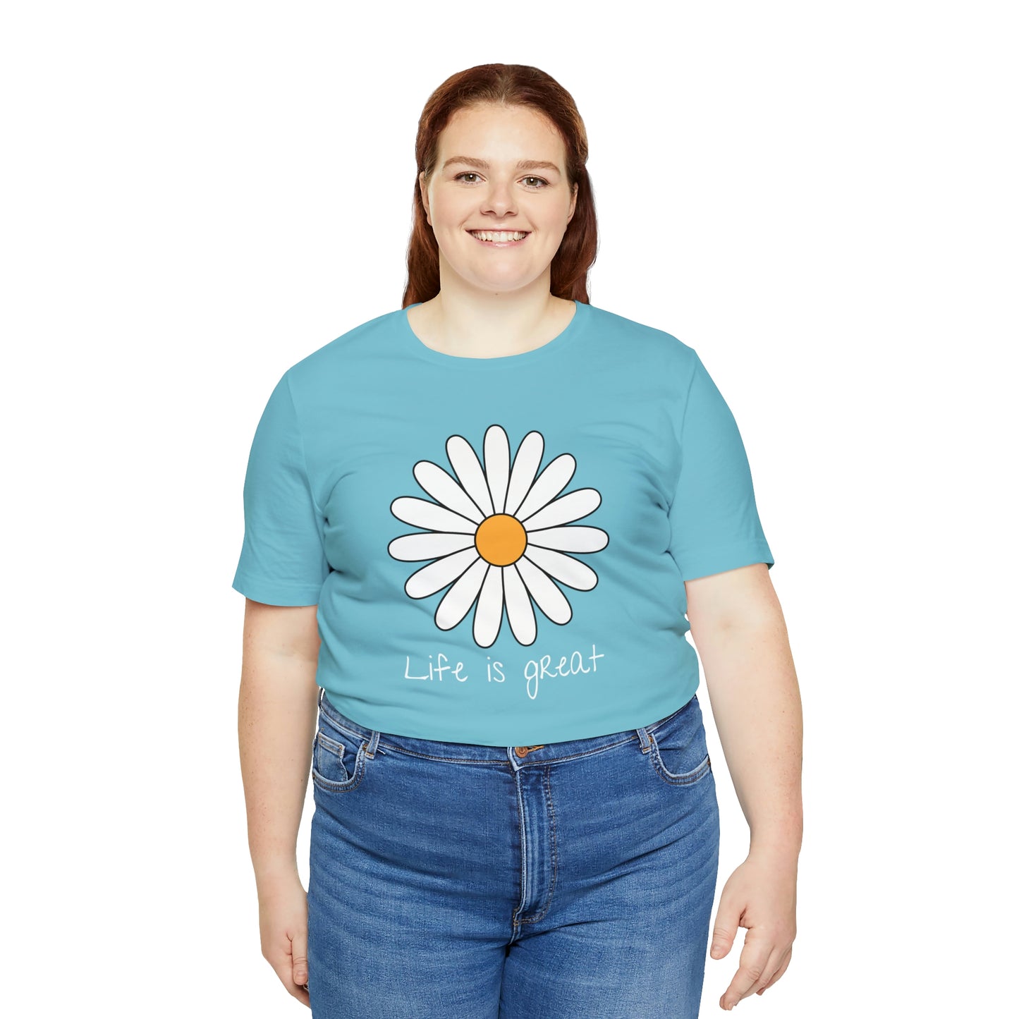Life is great Unisex Jersey Short Sleeve Tee