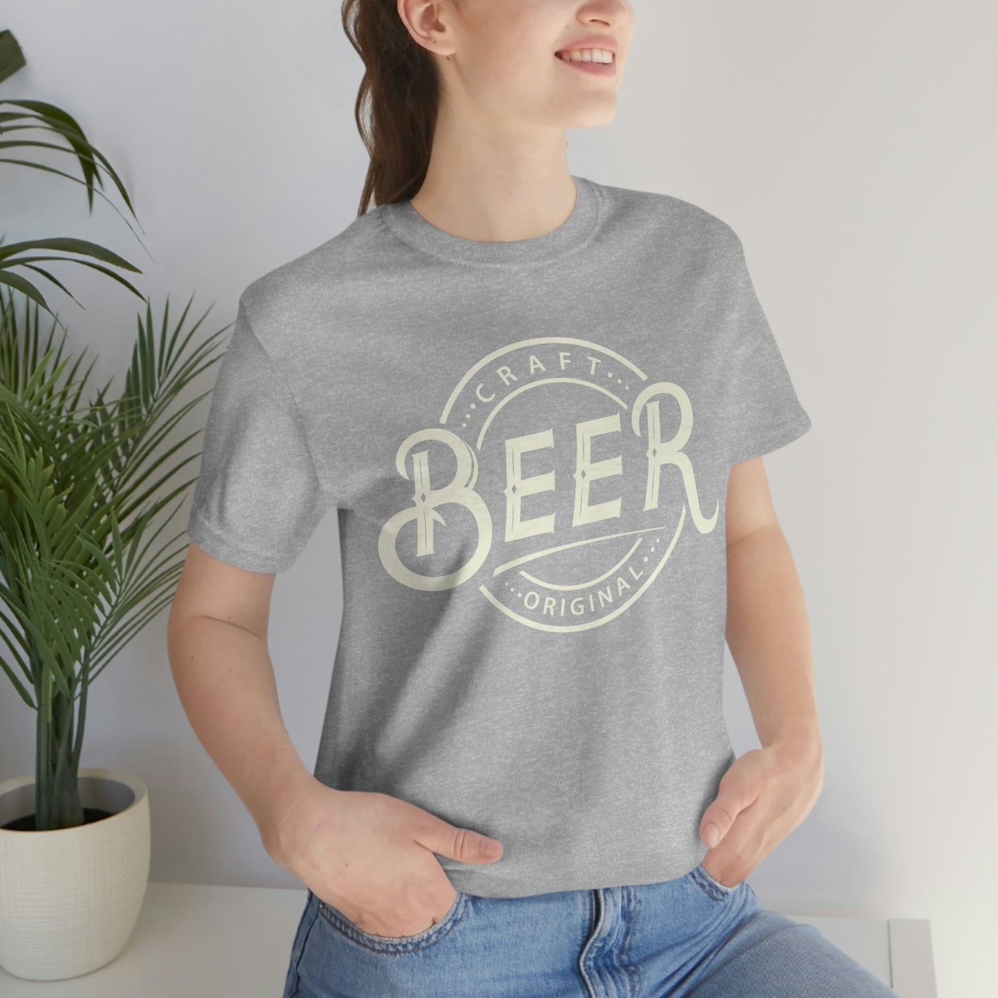 Beer Unisex Jersey Short Sleeve Tee