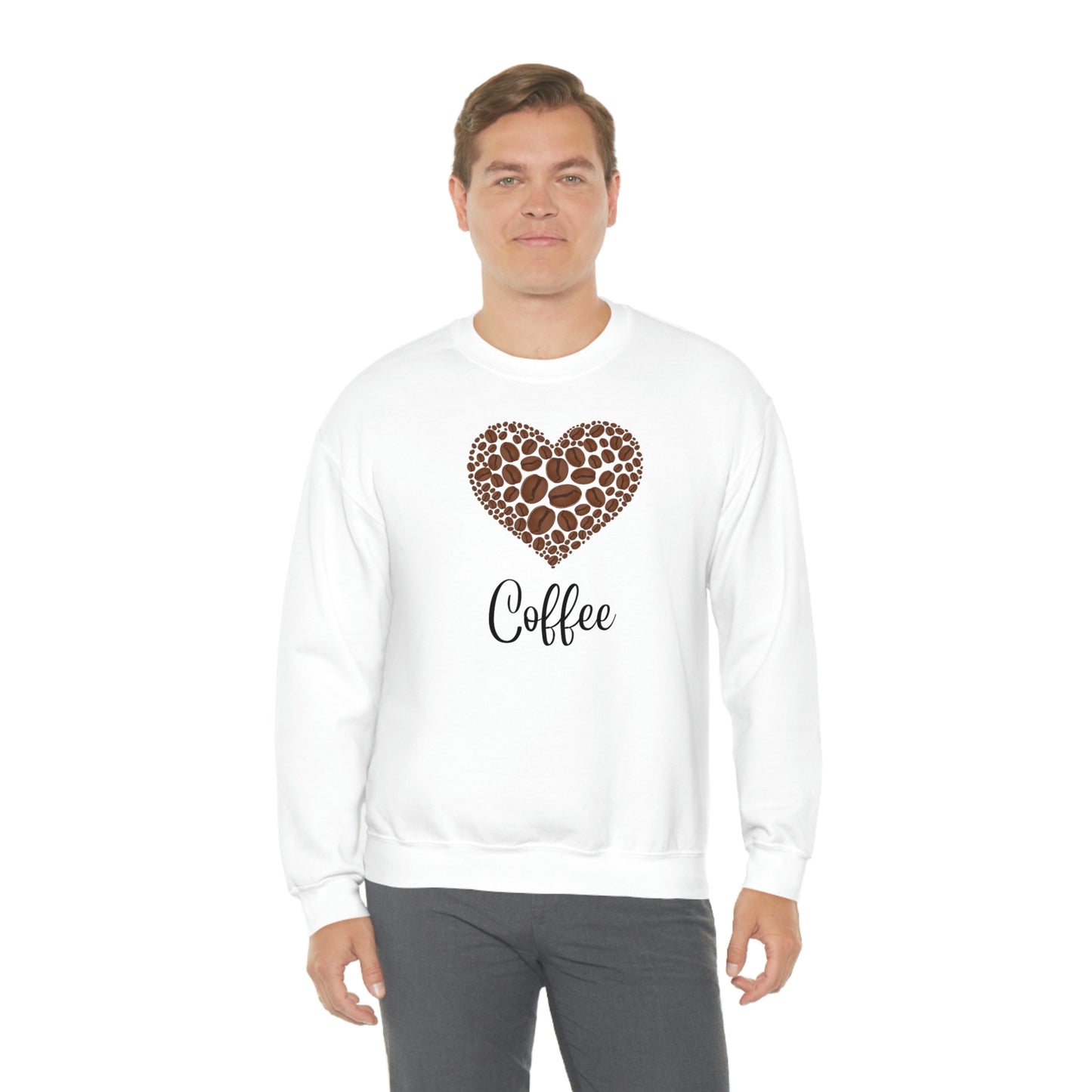 Coffee Unisex Heavy Blend™ Crewneck Sweatshirt