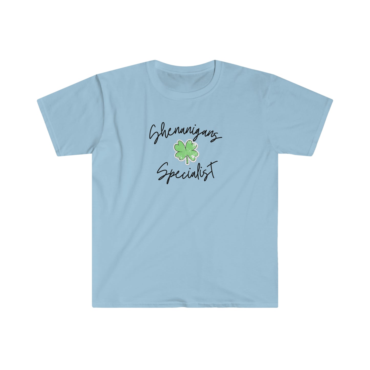 Shenanigans Specialist Shamrock Unisex Softstyle T-Shirt