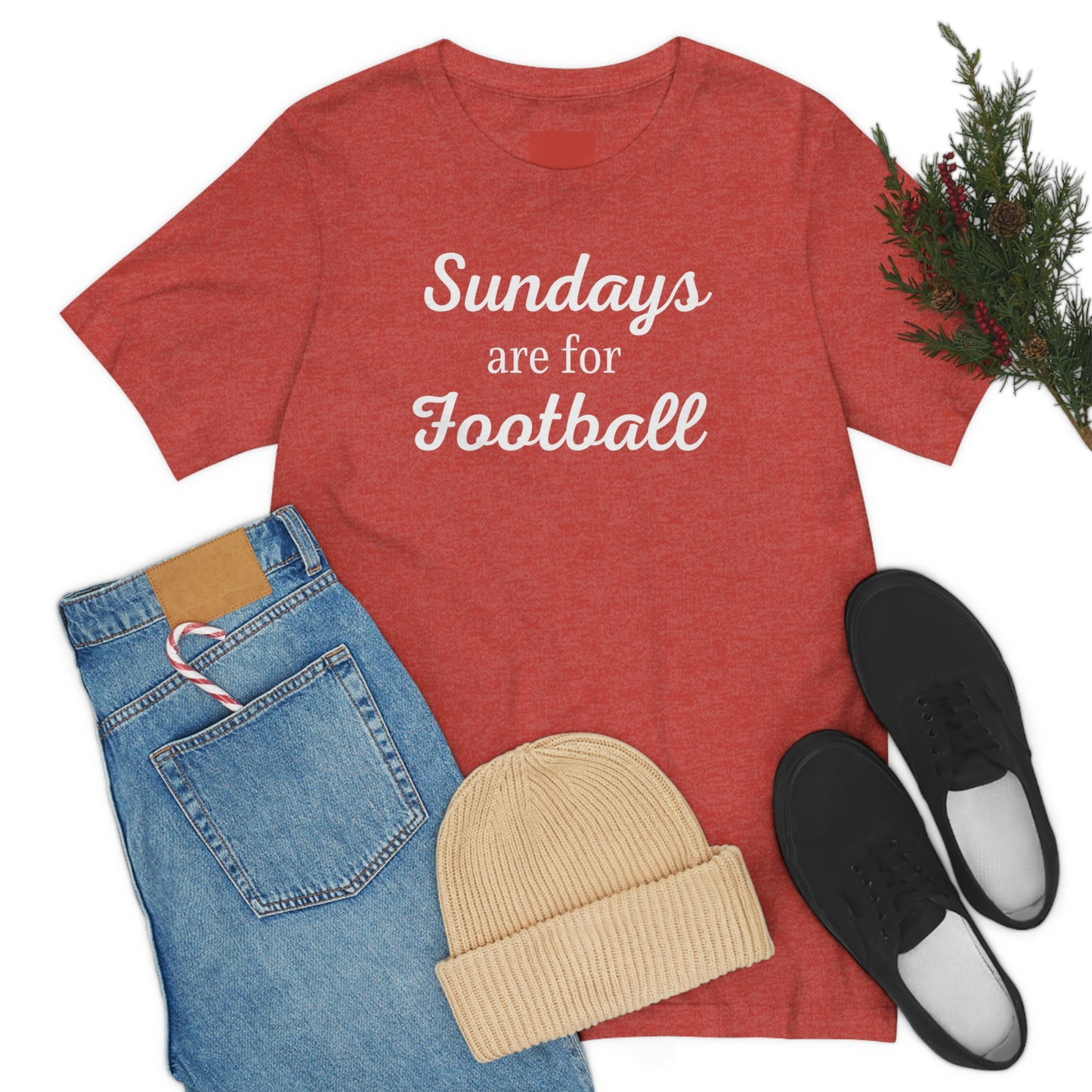 Sundays are for Football Unisex Jersey Short Sleeve Tee
