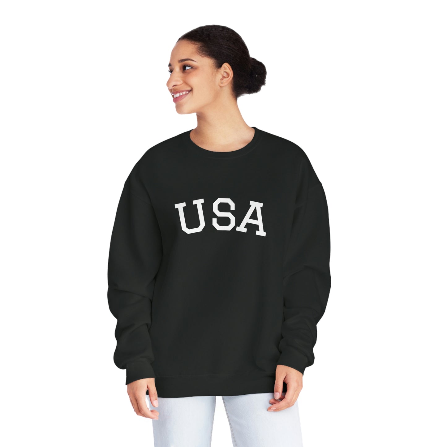 USA Unisex NuBlend® Crewneck Sweatshirt