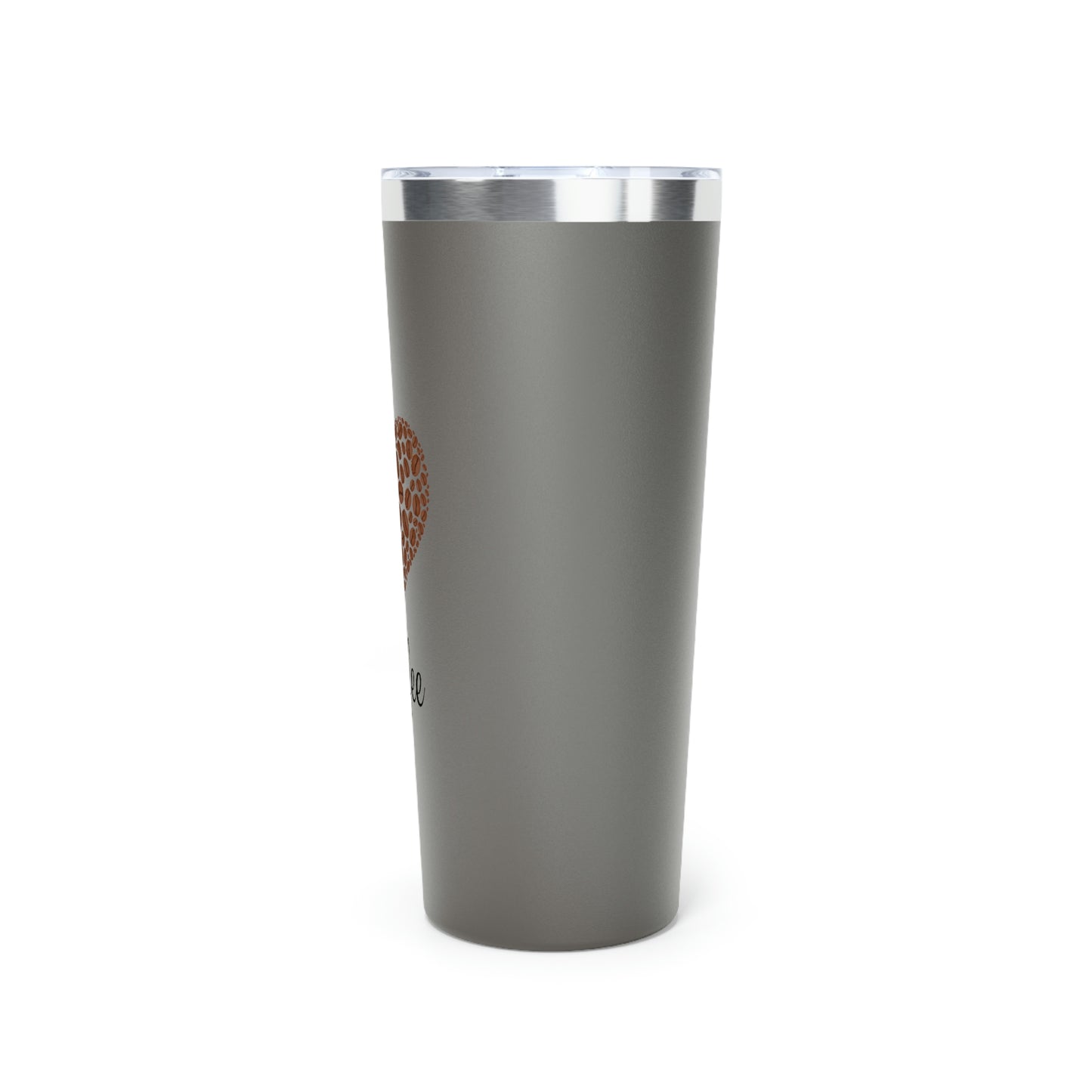Coffee Heart Copper Vacuum Insulated Tumbler, 22oz