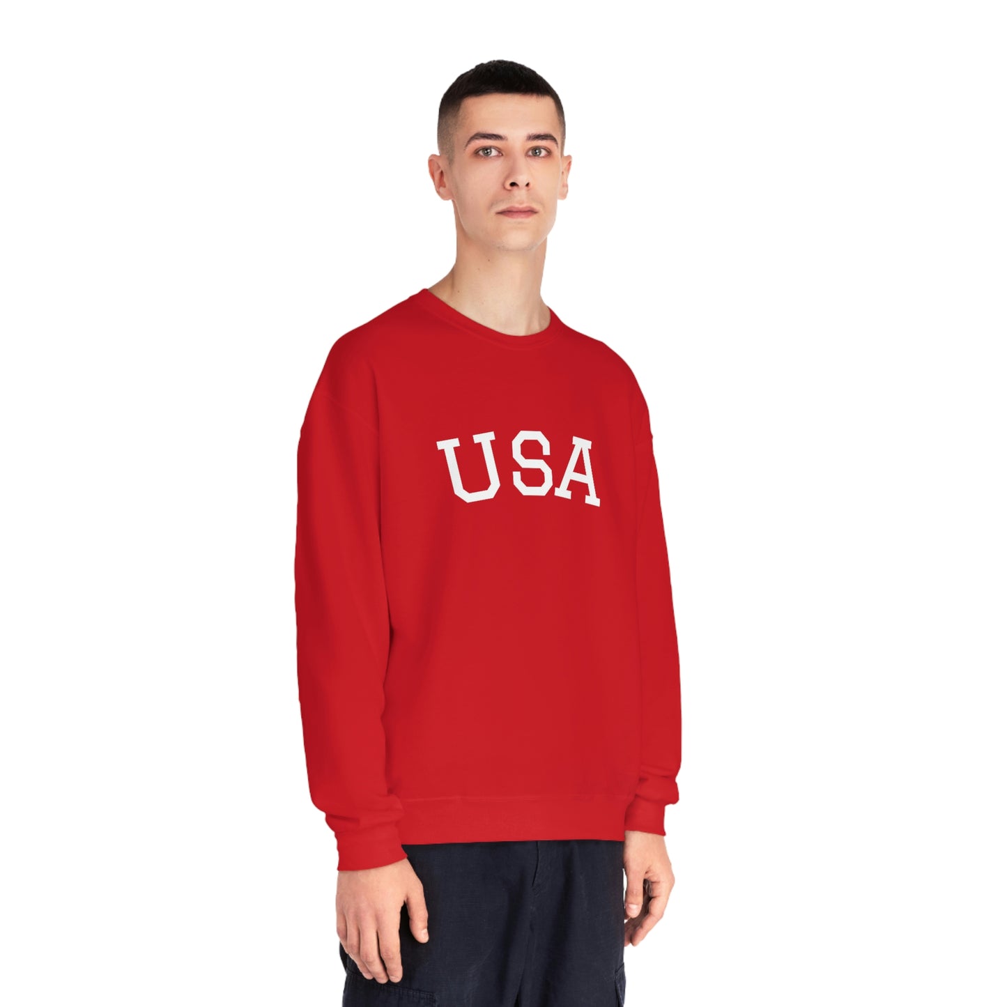 USA Unisex NuBlend® Crewneck Sweatshirt