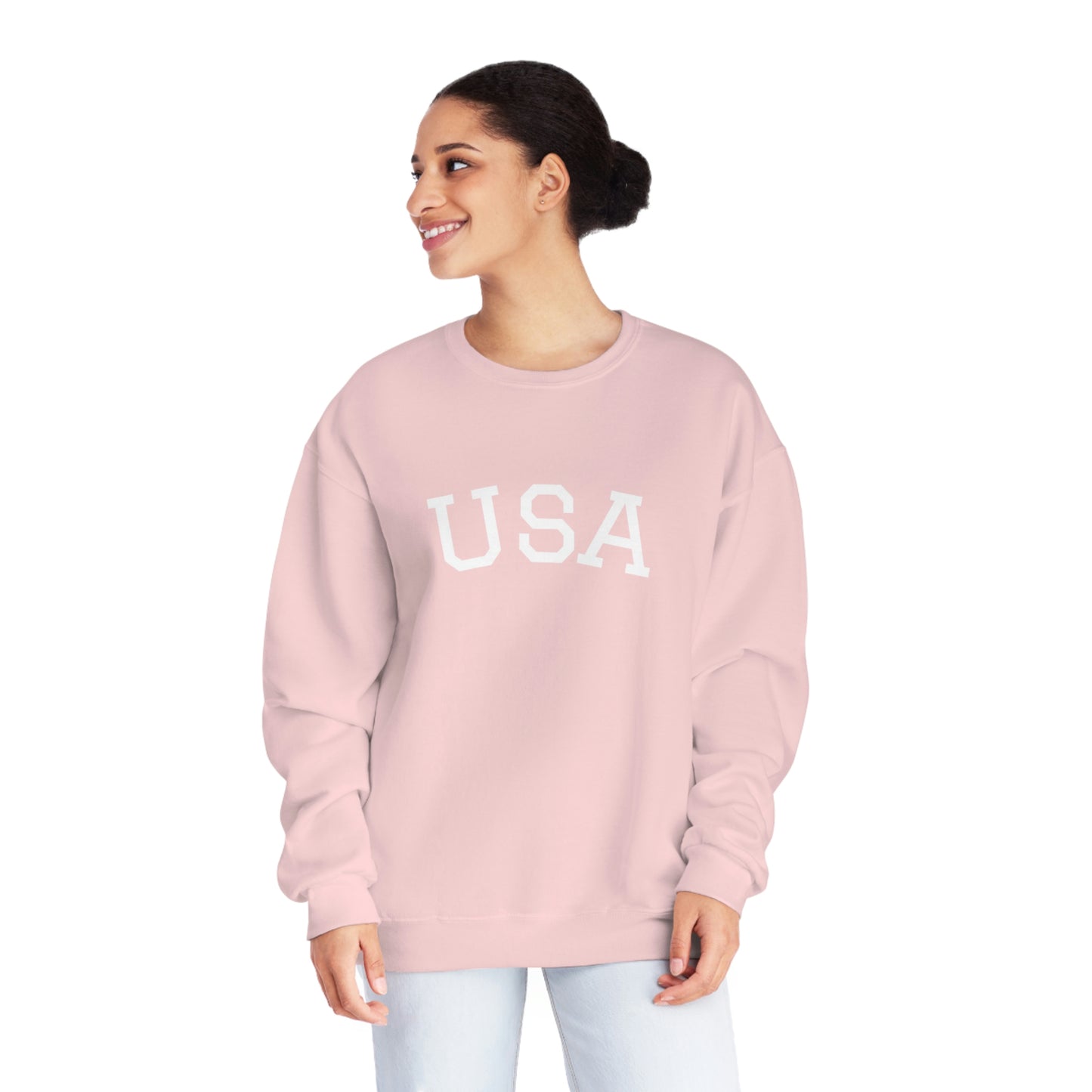 USA Unisex NuBlend® Crewneck Sweatshirt