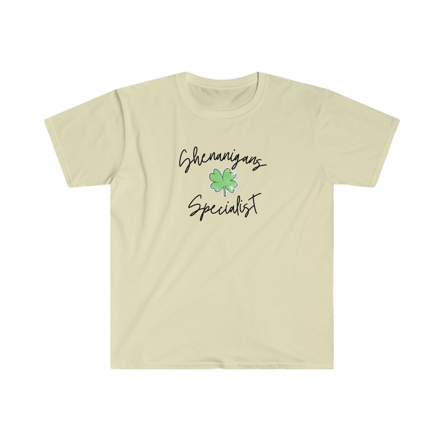 Shenanigans Specialist Shamrock Unisex Softstyle T-Shirt