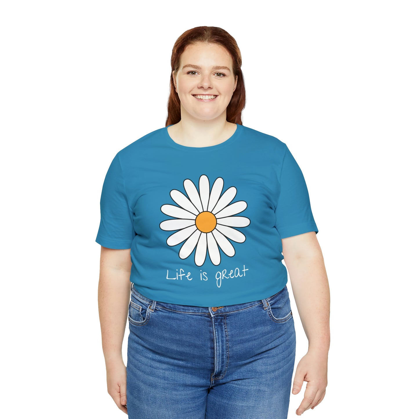 Life is great Unisex Jersey Short Sleeve Tee