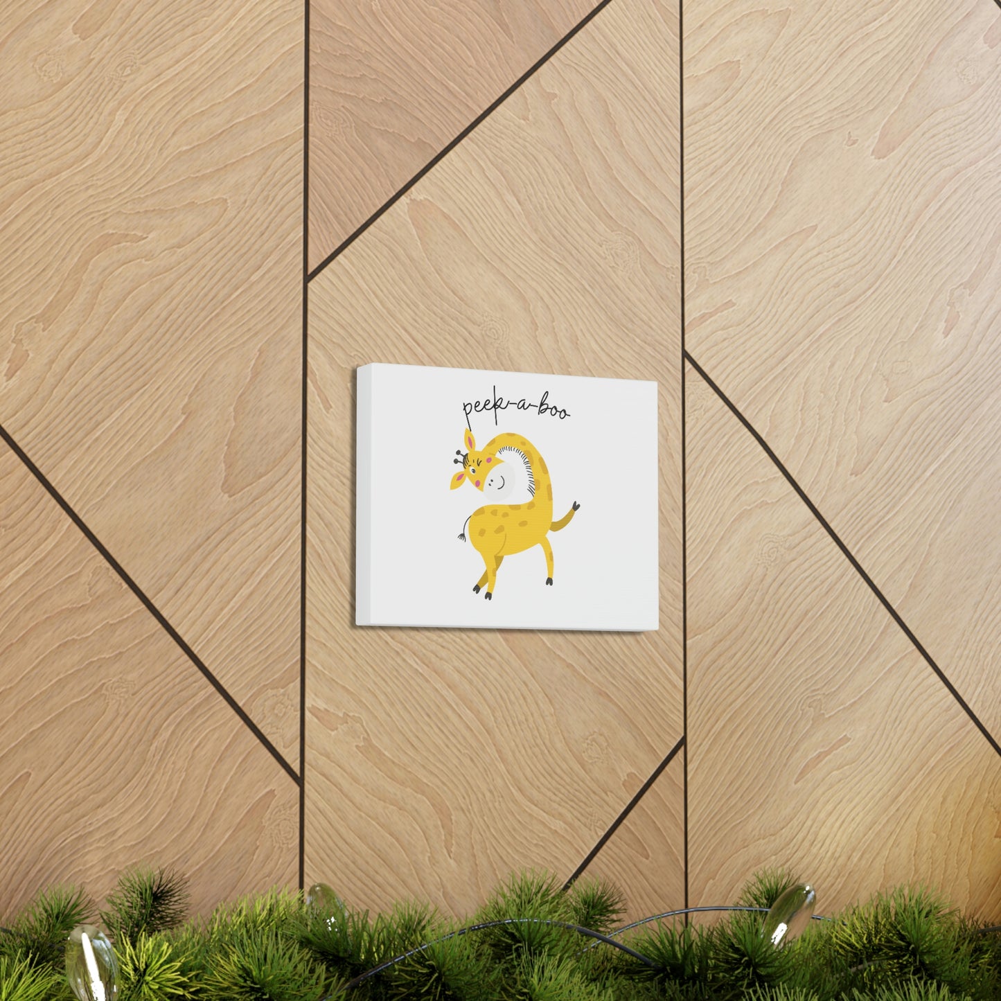 Giraffe Canvas Gallery Wraps