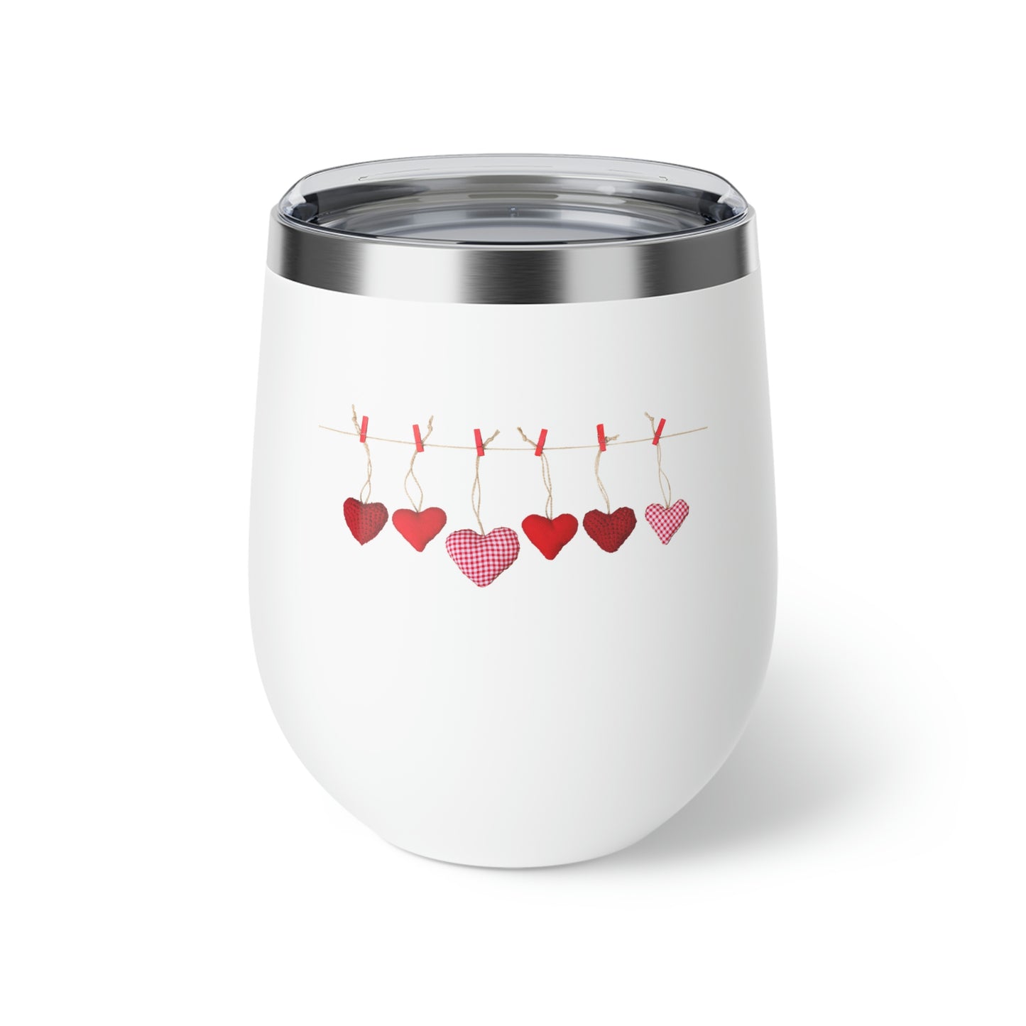 Heart String Copper Vacuum Insulated Cup, 12oz