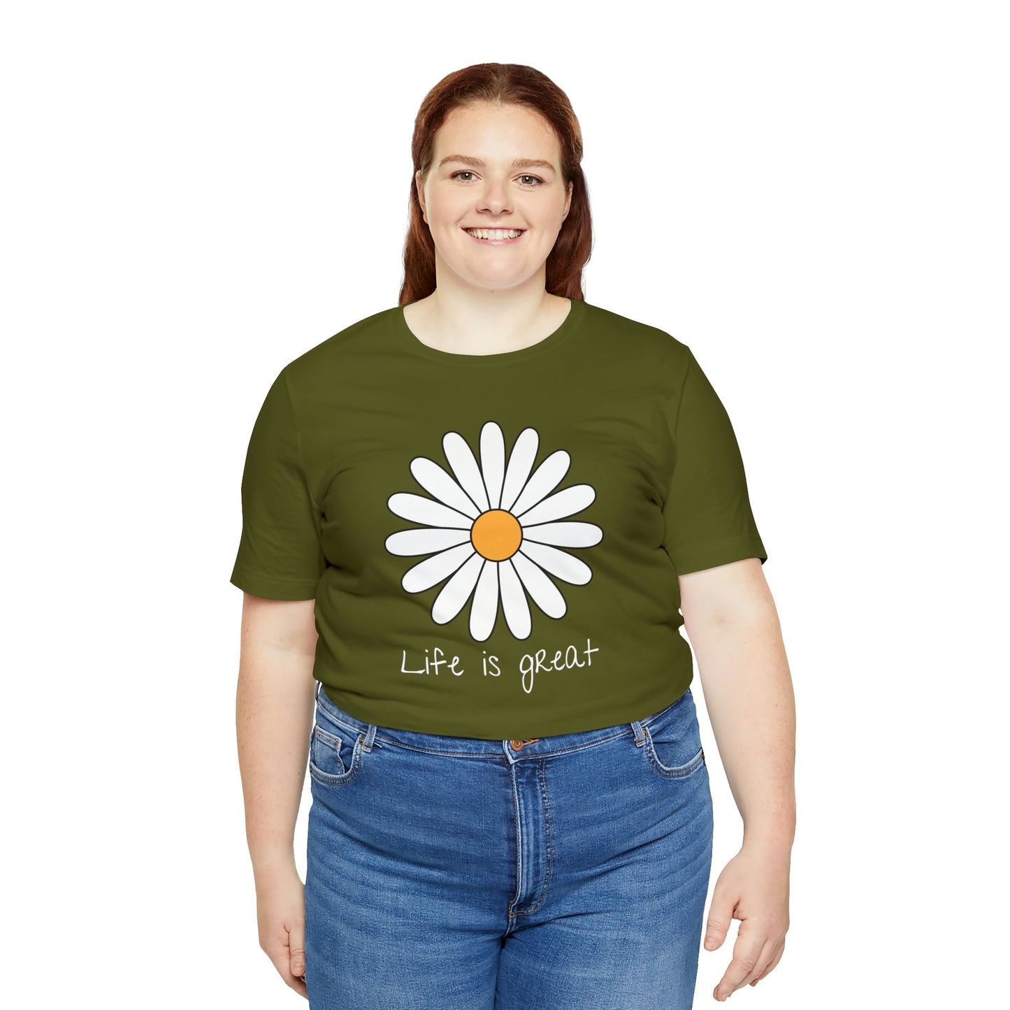 Life is great Unisex Jersey Short Sleeve Tee