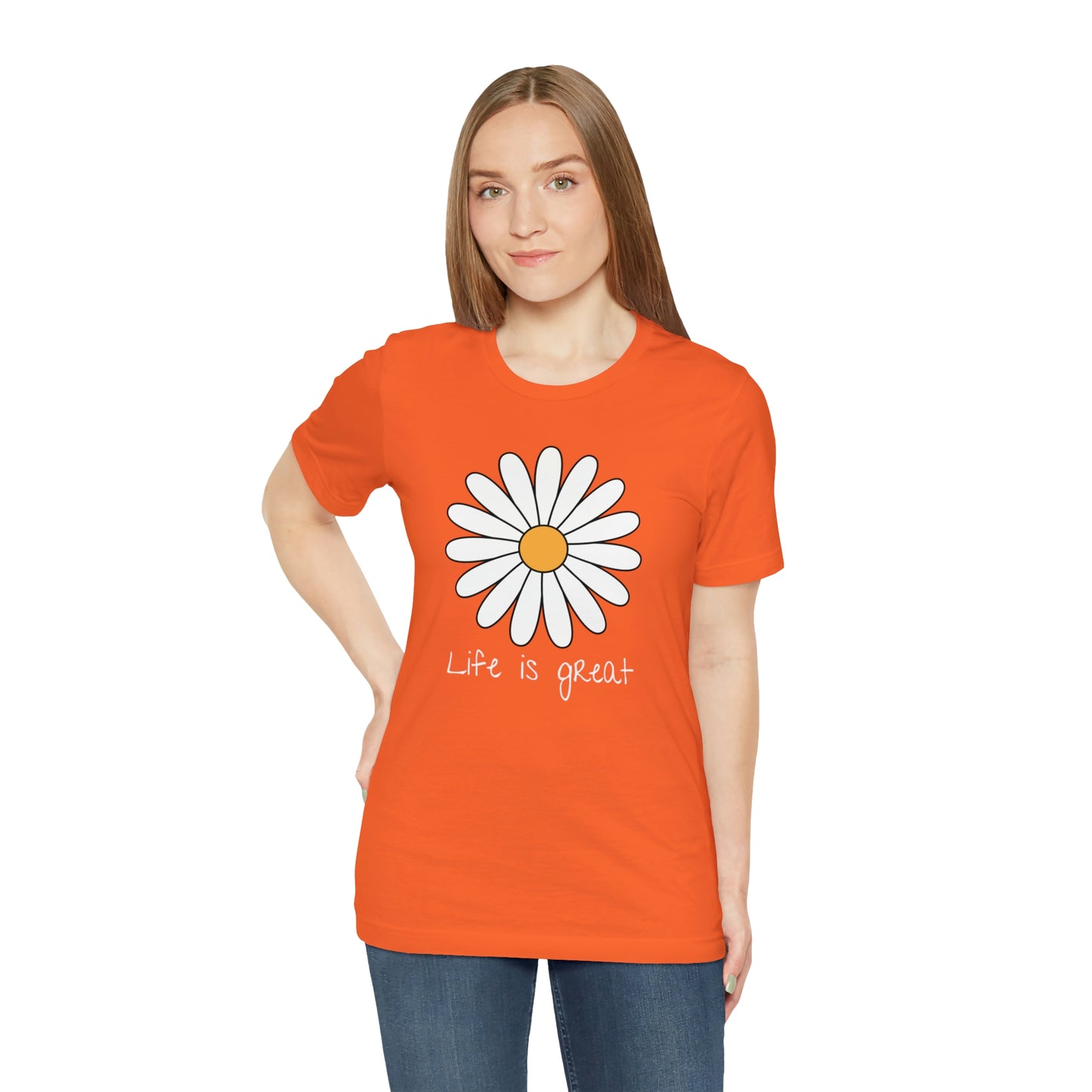 Life is great Unisex Jersey Short Sleeve Tee