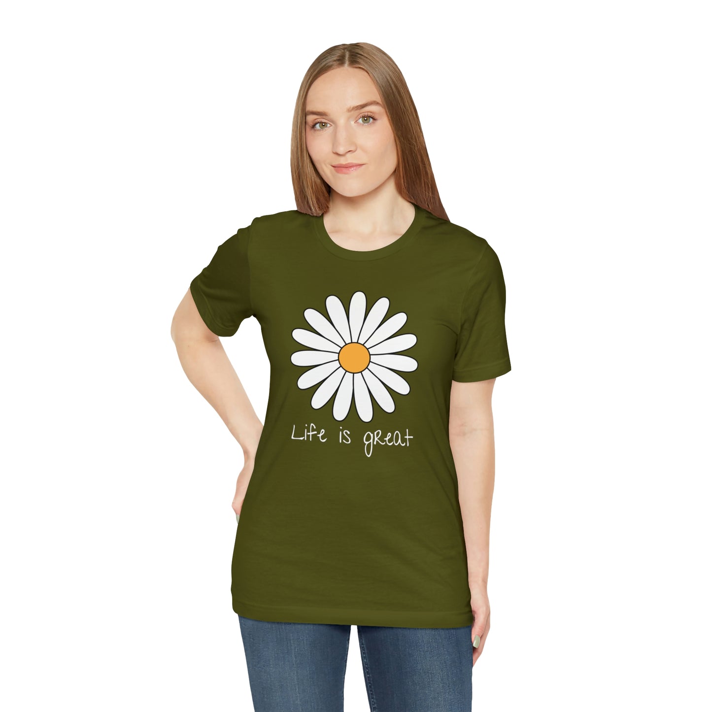 Life is great Unisex Jersey Short Sleeve Tee