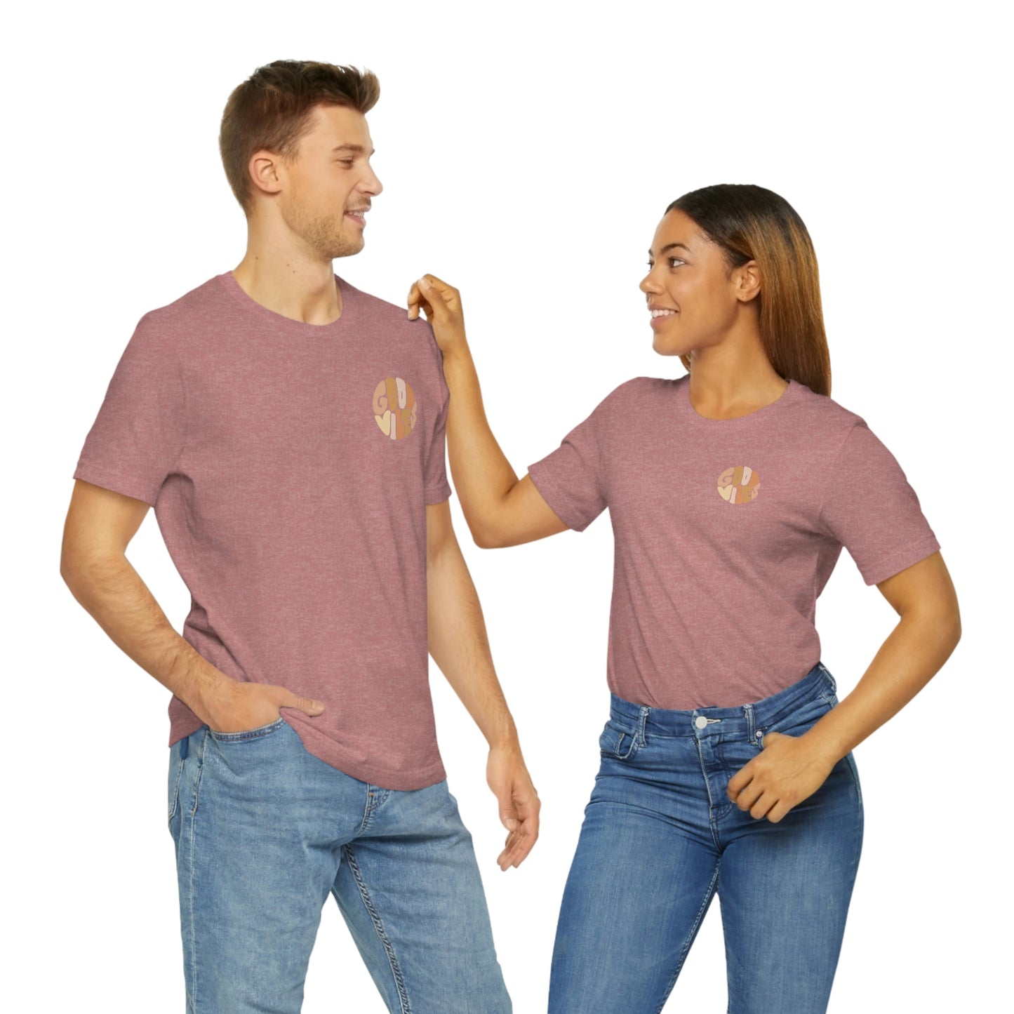 Good Vibes Unisex Jersey Short Sleeve Tee