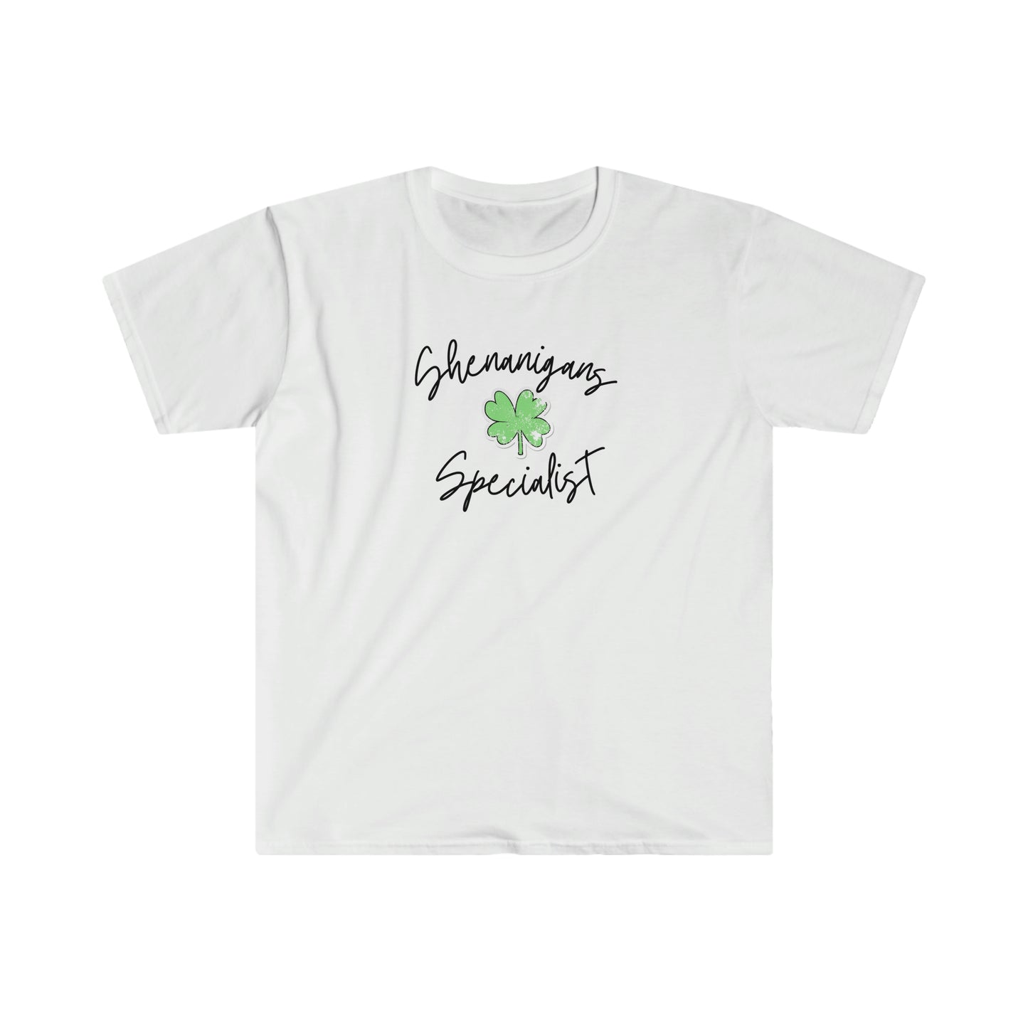 Shenanigans Specialist Shamrock Unisex Softstyle T-Shirt
