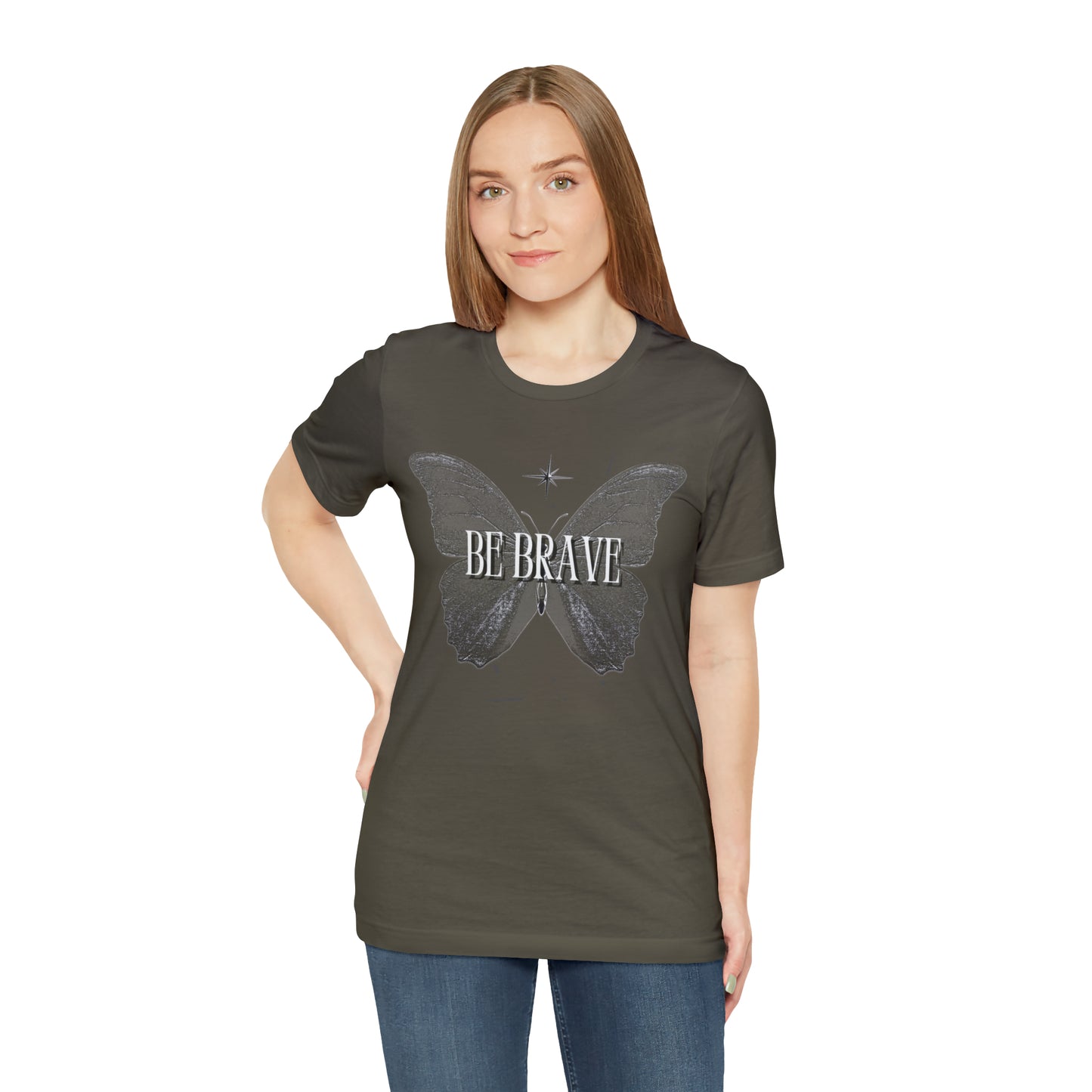 Be Brave Unisex Jersey Short Sleeve Tee