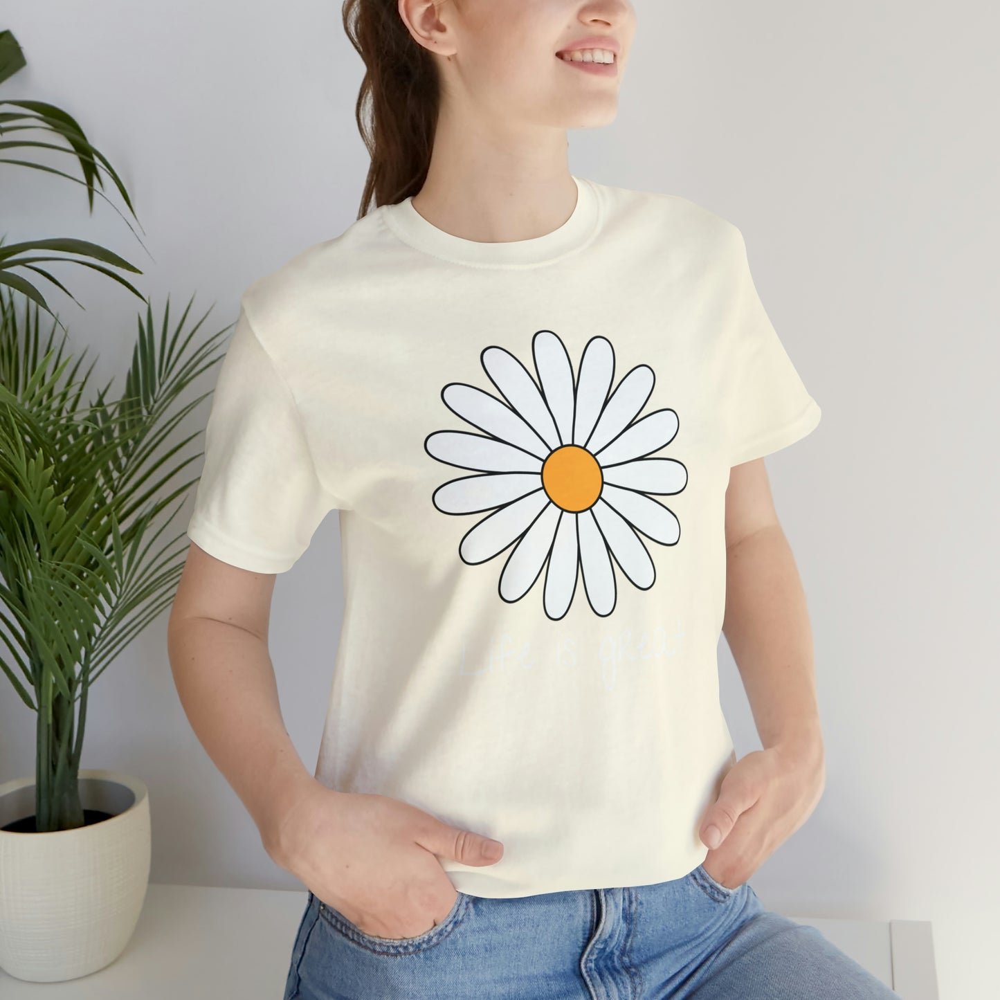 Life is great Unisex Jersey Short Sleeve Tee