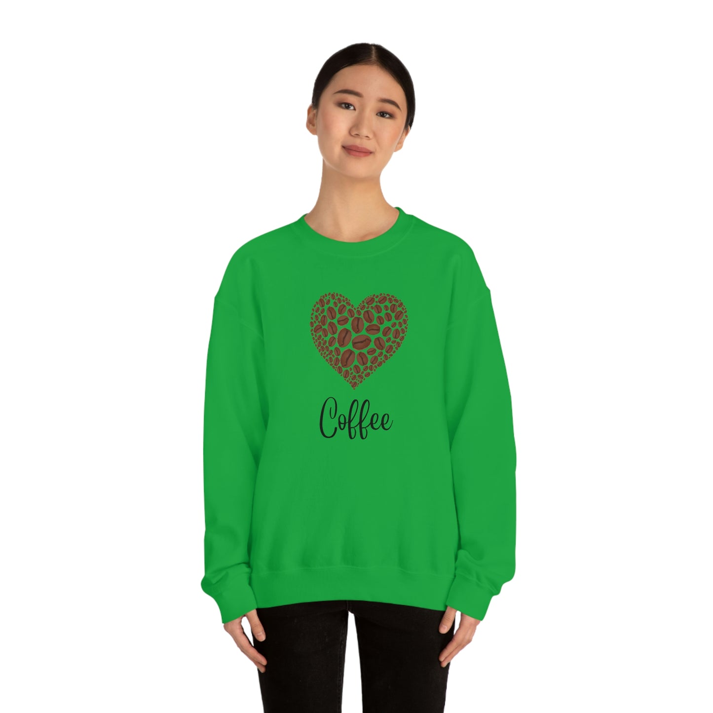 Coffee Unisex Heavy Blend™ Crewneck Sweatshirt