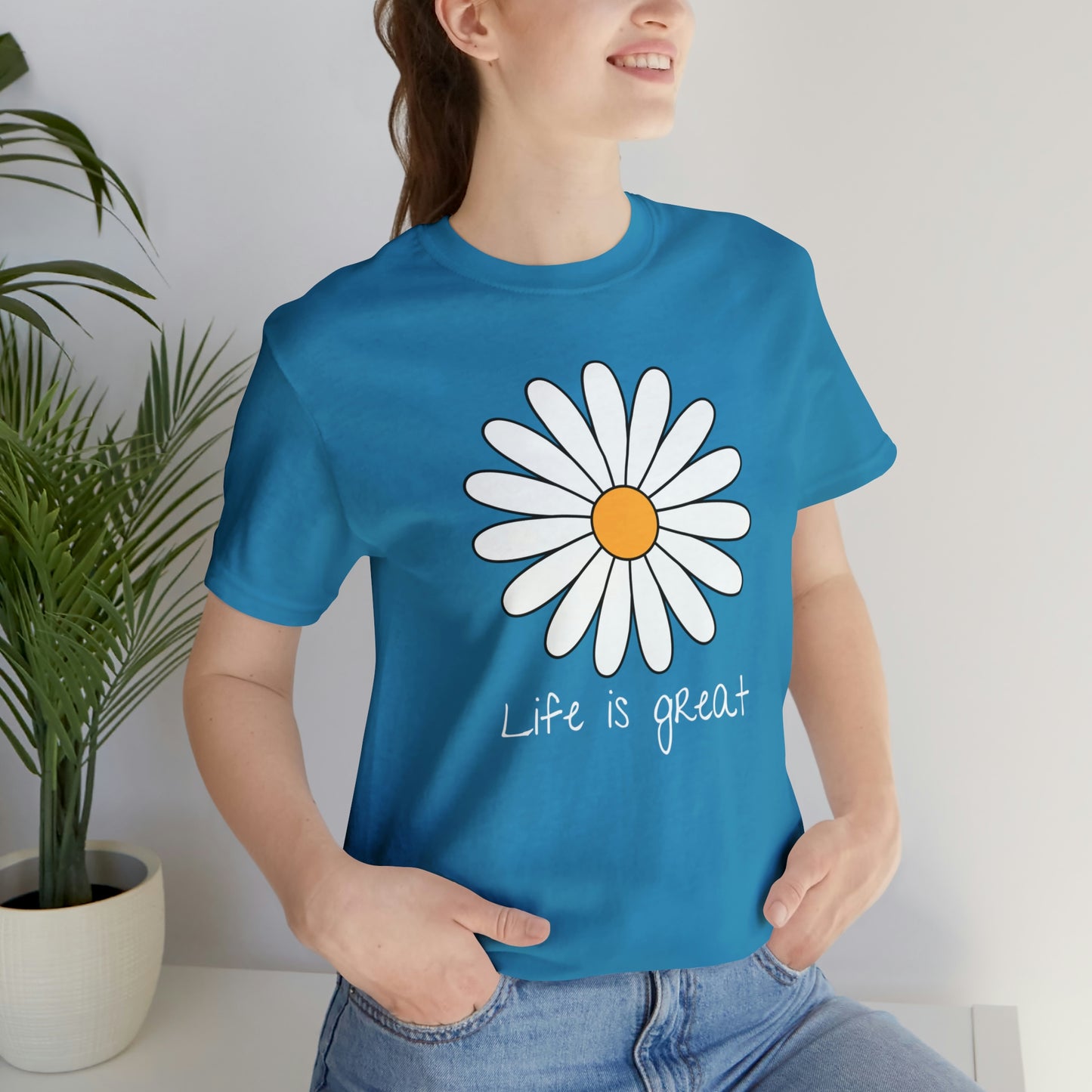 Life is great Unisex Jersey Short Sleeve Tee
