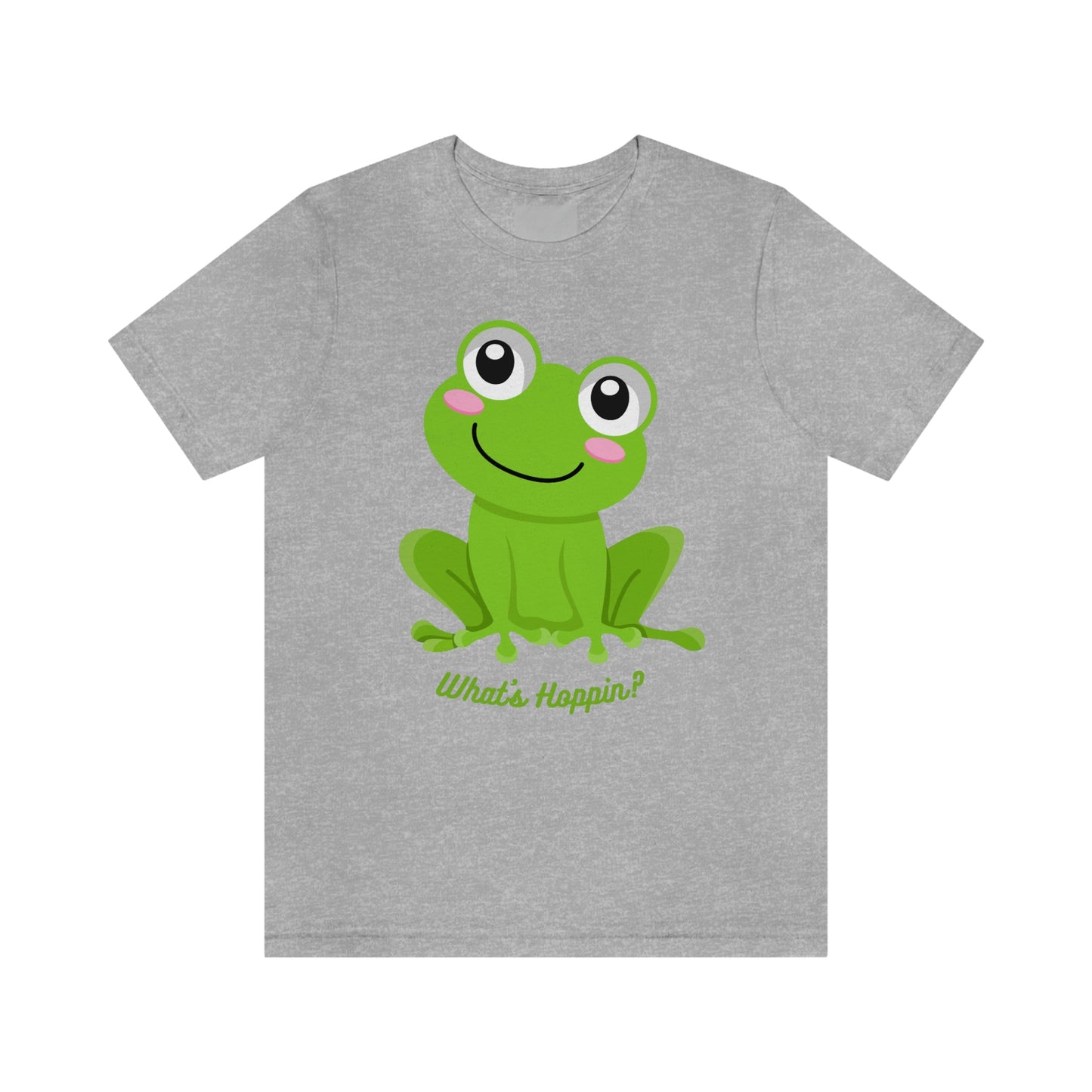 What's Hoppin? Frog Unisex Jersey Short Sleeve Tee