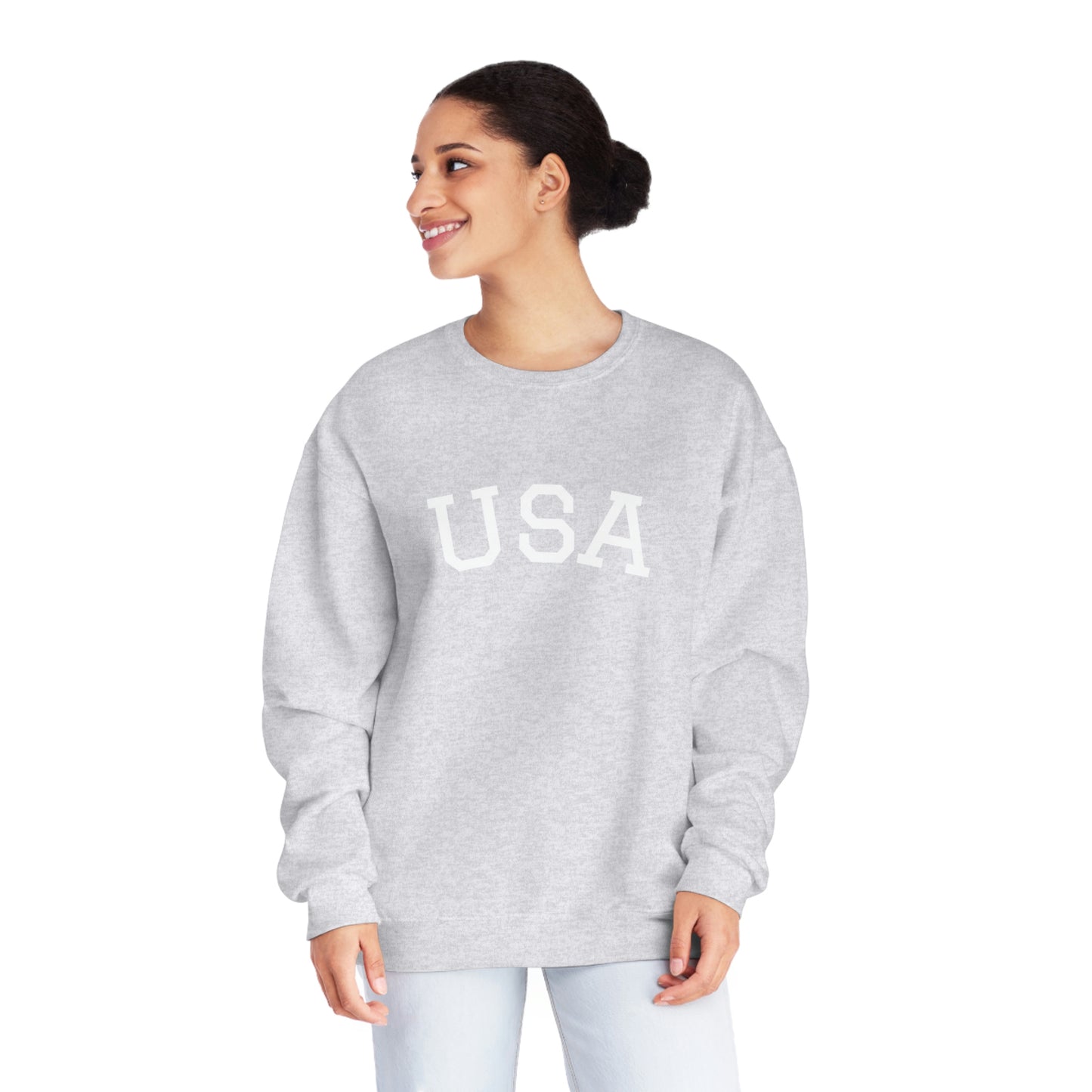 USA Unisex NuBlend® Crewneck Sweatshirt
