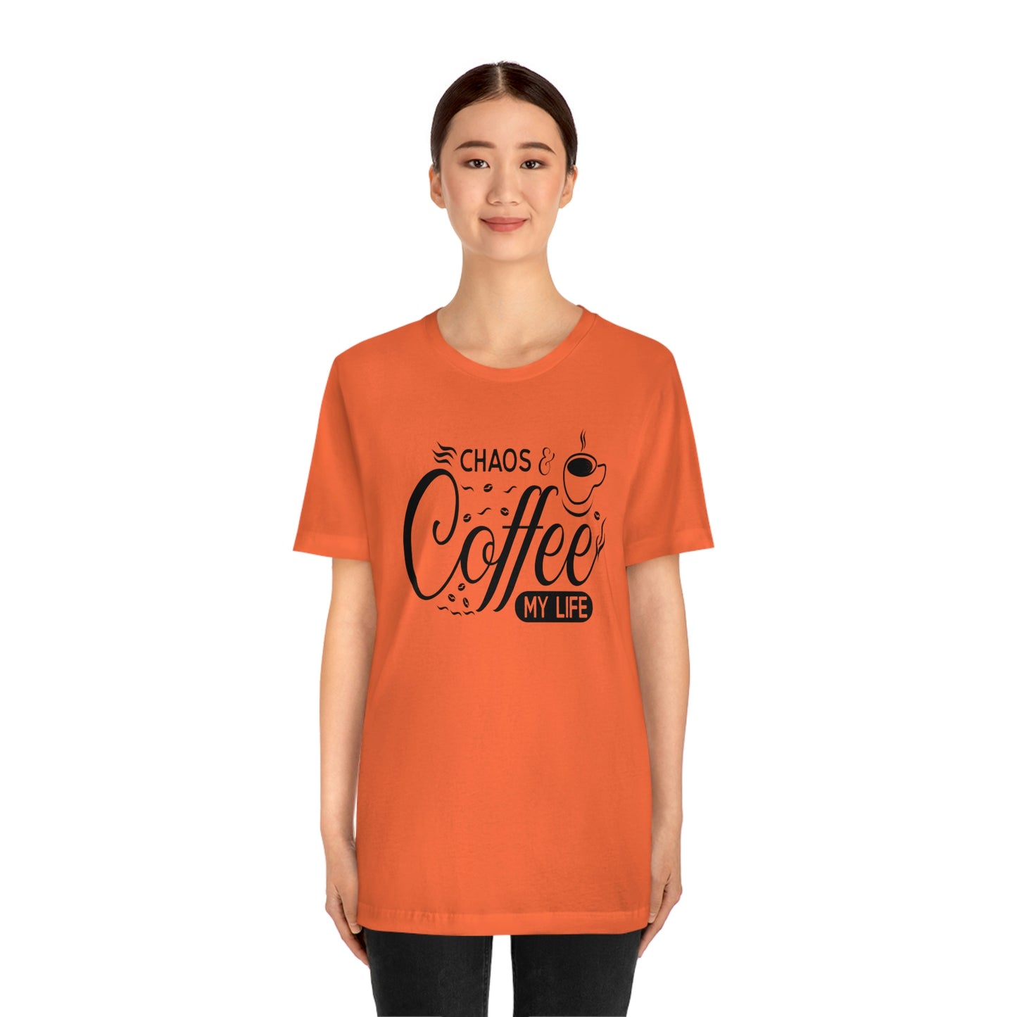 Chaos Coffee Unisex Jersey Short Sleeve Tee