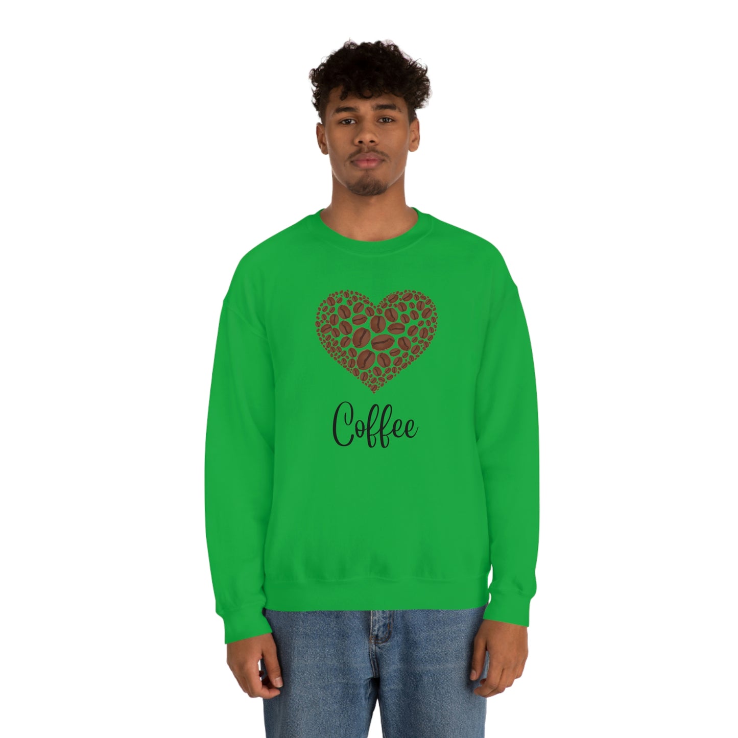 Coffee Unisex Heavy Blend™ Crewneck Sweatshirt