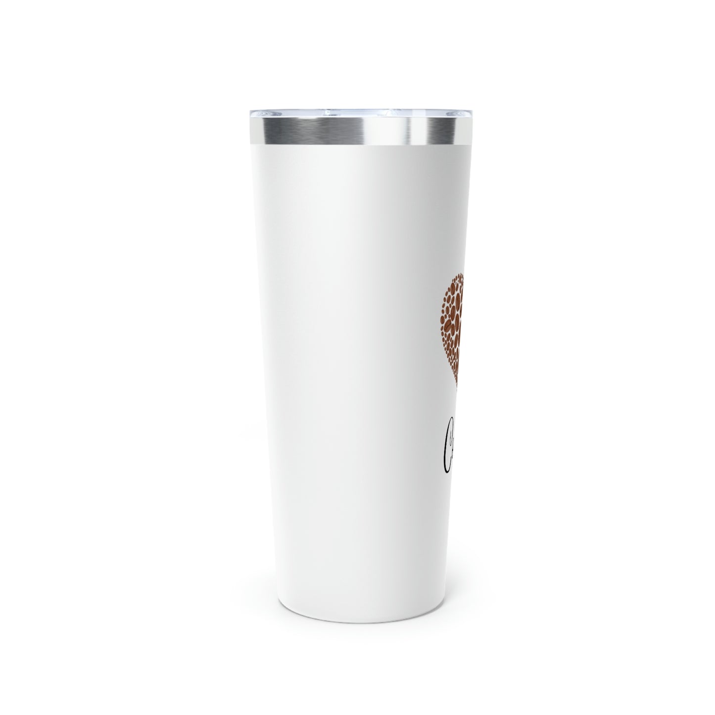 Coffee Heart Copper Vacuum Insulated Tumbler, 22oz