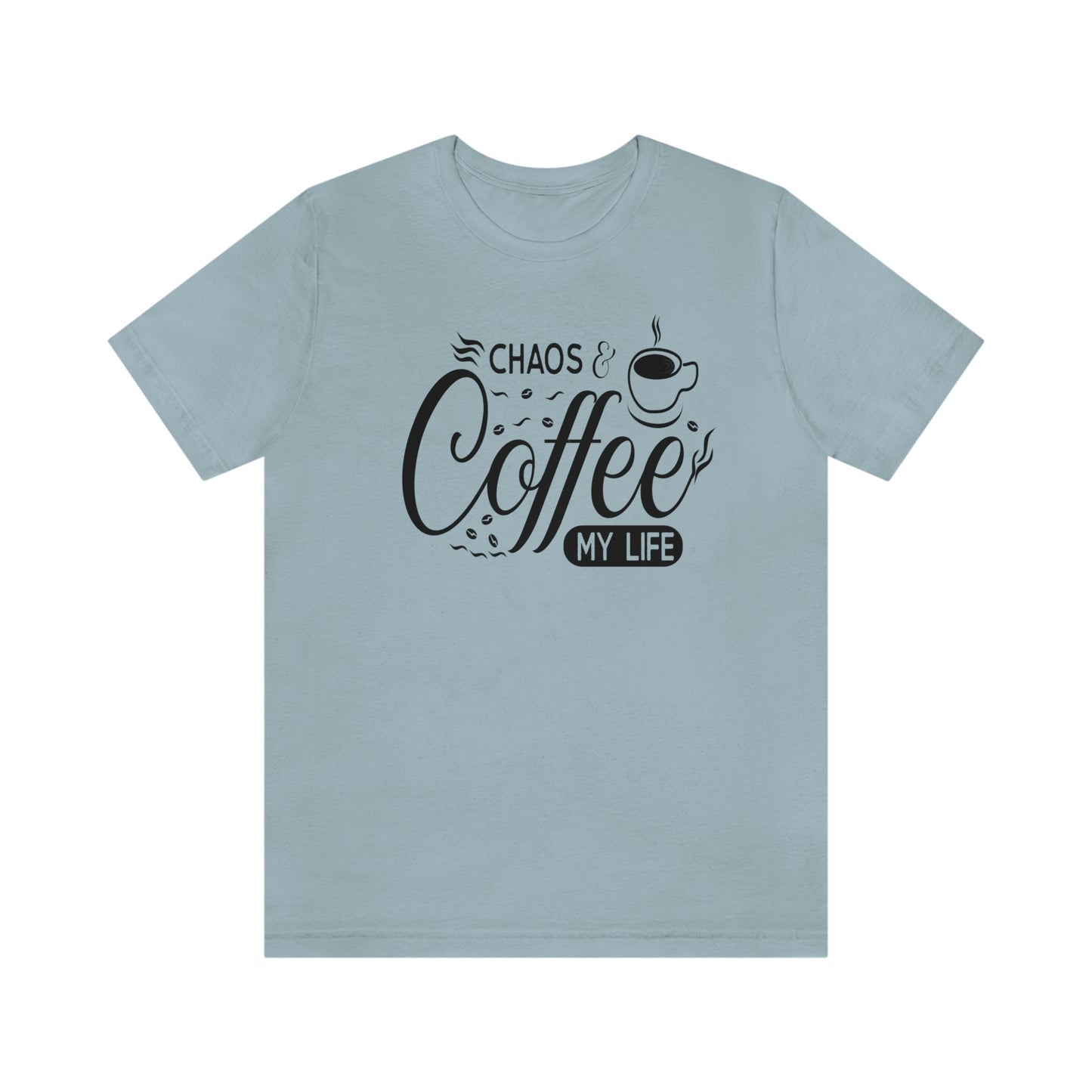 Chaos Coffee Unisex Jersey Short Sleeve Tee