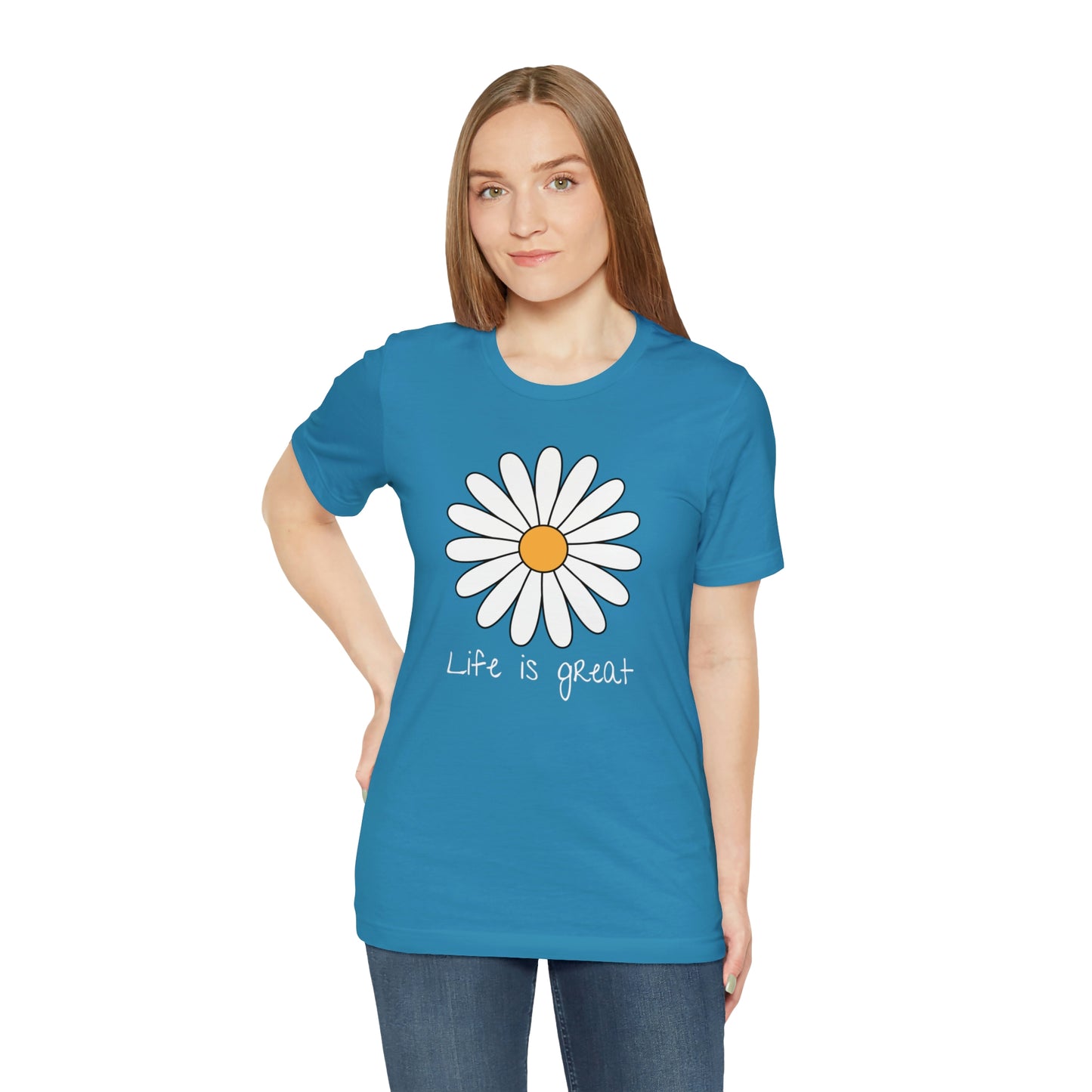 Life is great Unisex Jersey Short Sleeve Tee