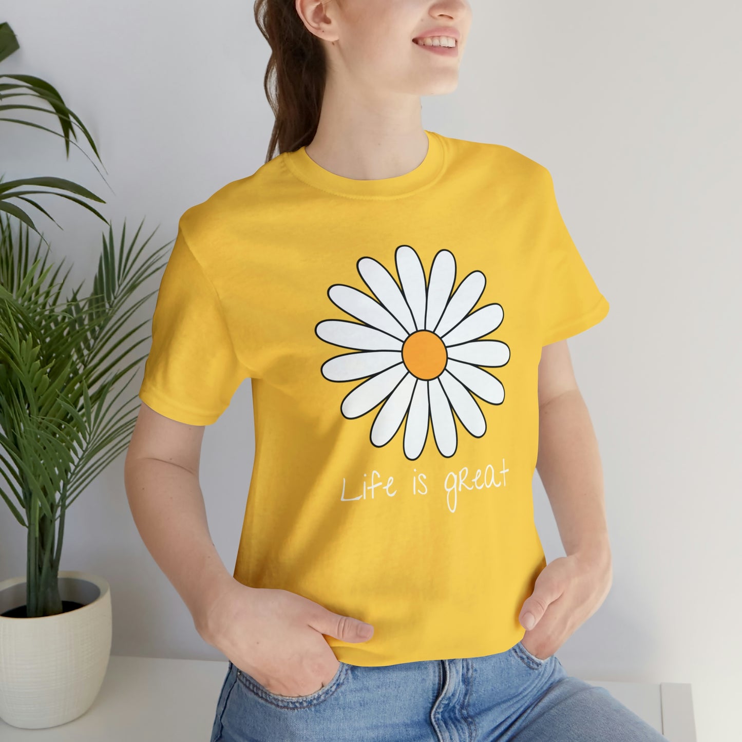 Life is great Unisex Jersey Short Sleeve Tee