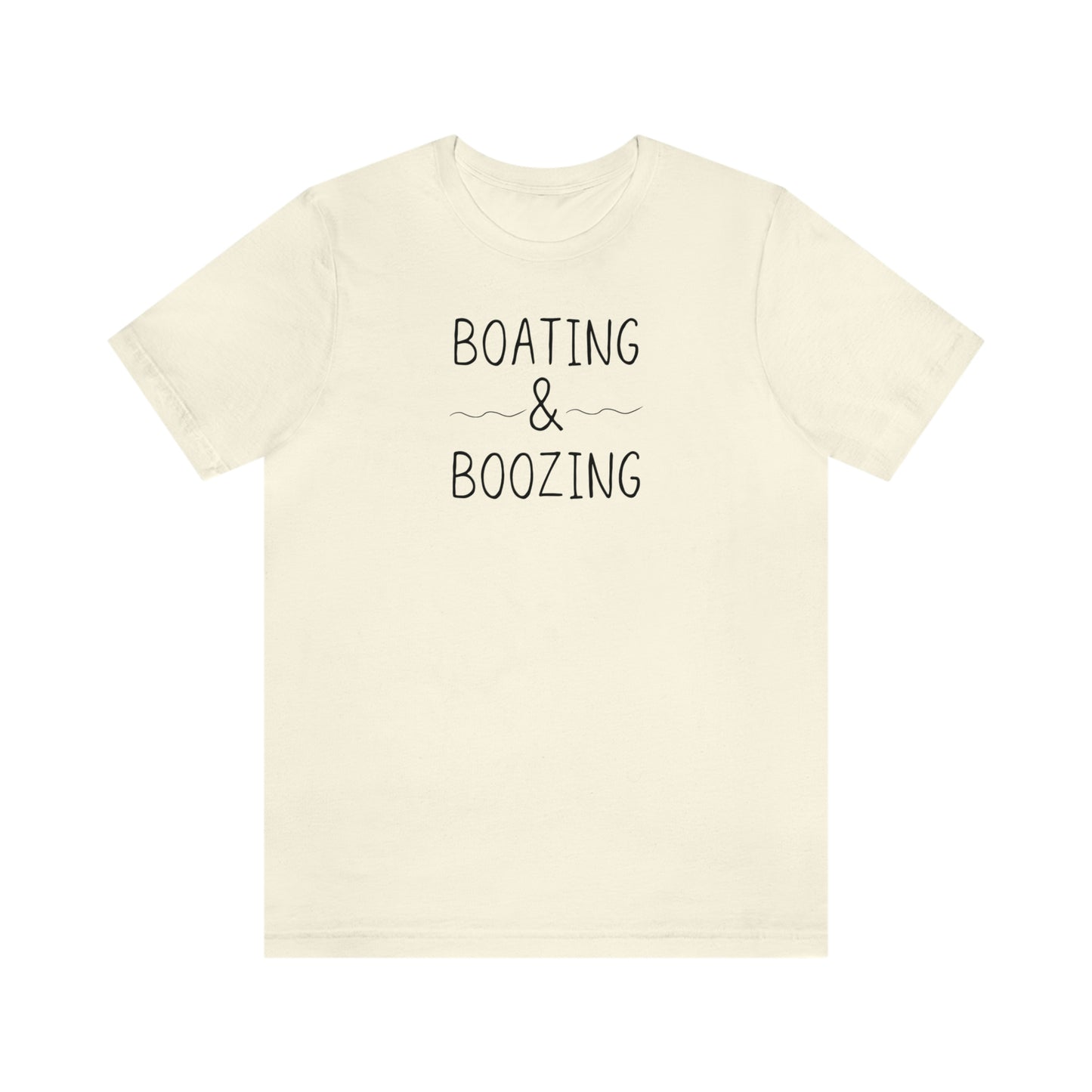 Boating & Boozing Unisex Jersey Short Sleeve Tee