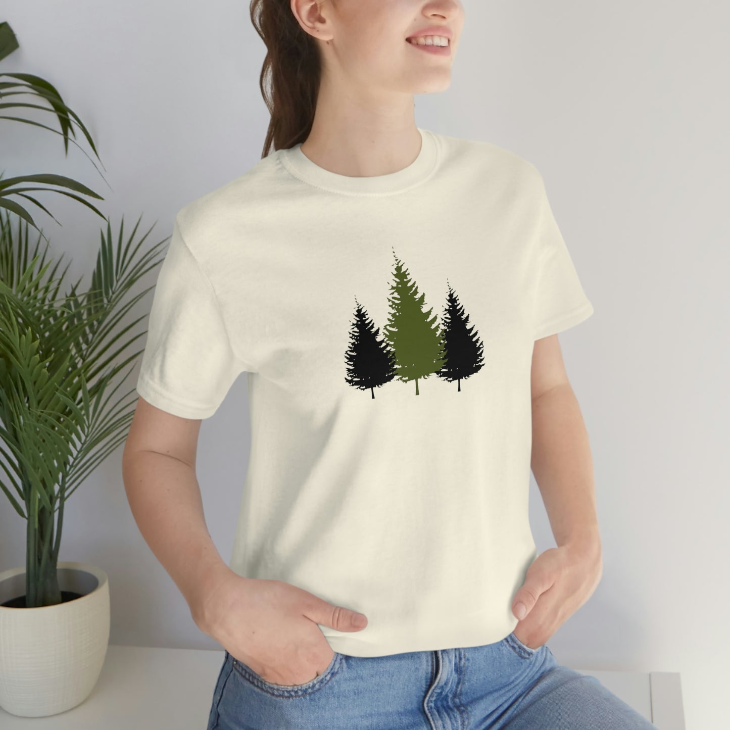 Trees Unisex Jersey Short Sleeve Tee