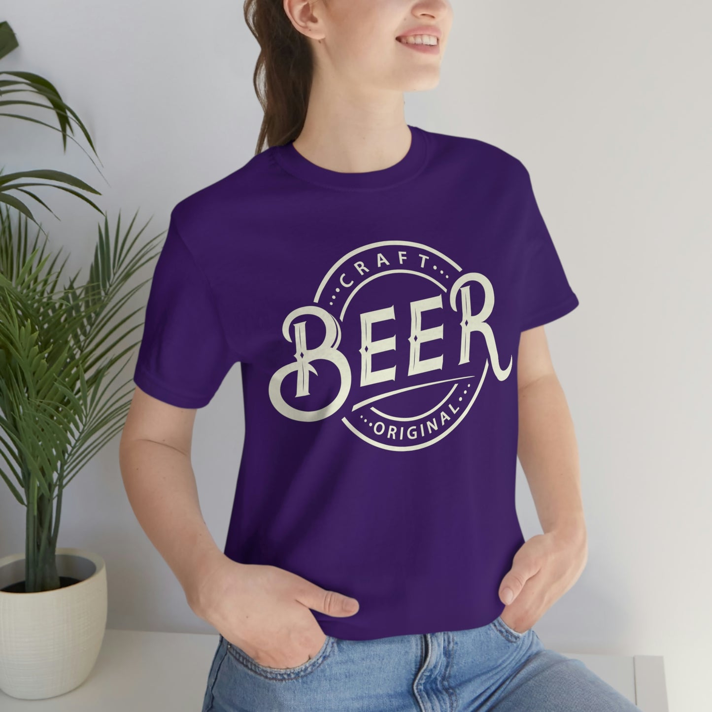 Beer Unisex Jersey Short Sleeve Tee