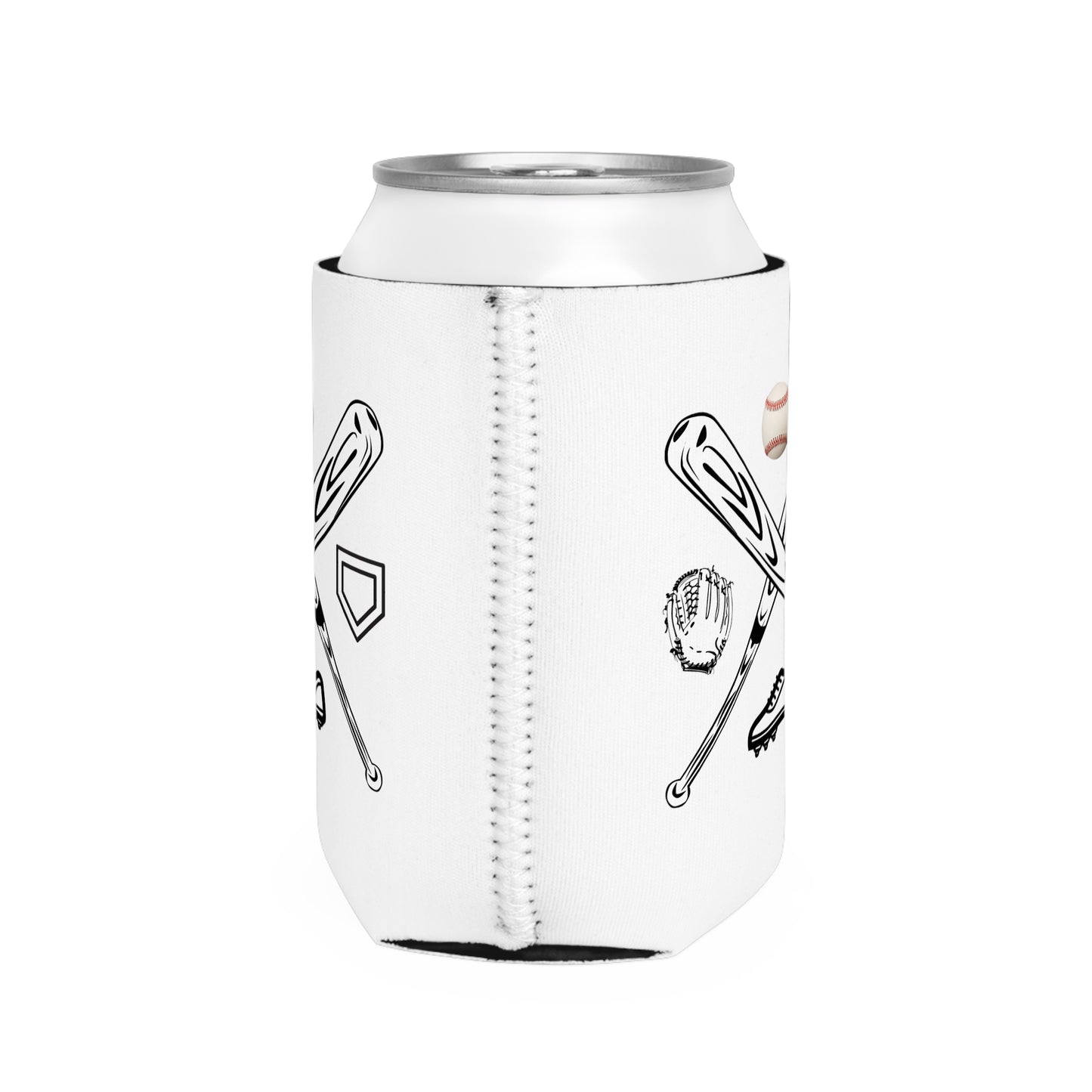 All About Baseball Can Cooler Sleeve