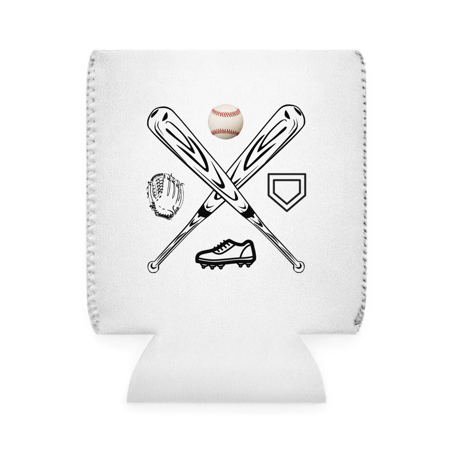 All About Baseball Can Cooler Sleeve