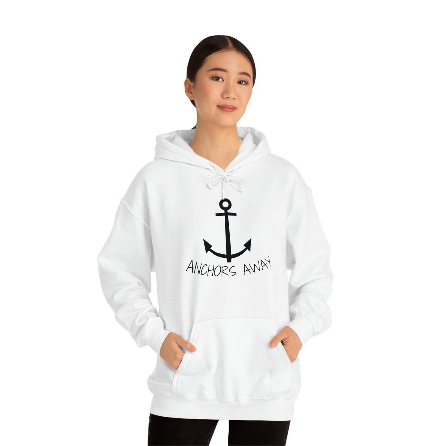 Anchors Away Unisex Heavy Blend™ Hooded Sweatshirt