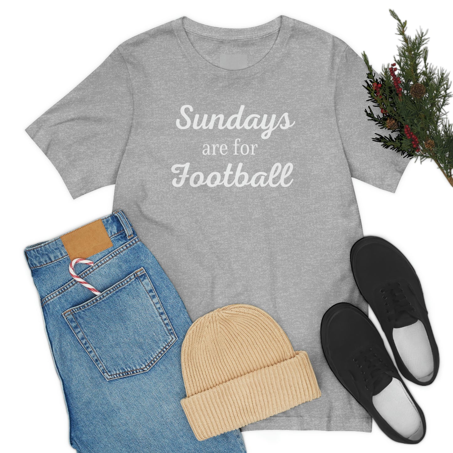 Sundays are for Football Unisex Jersey Short Sleeve Tee