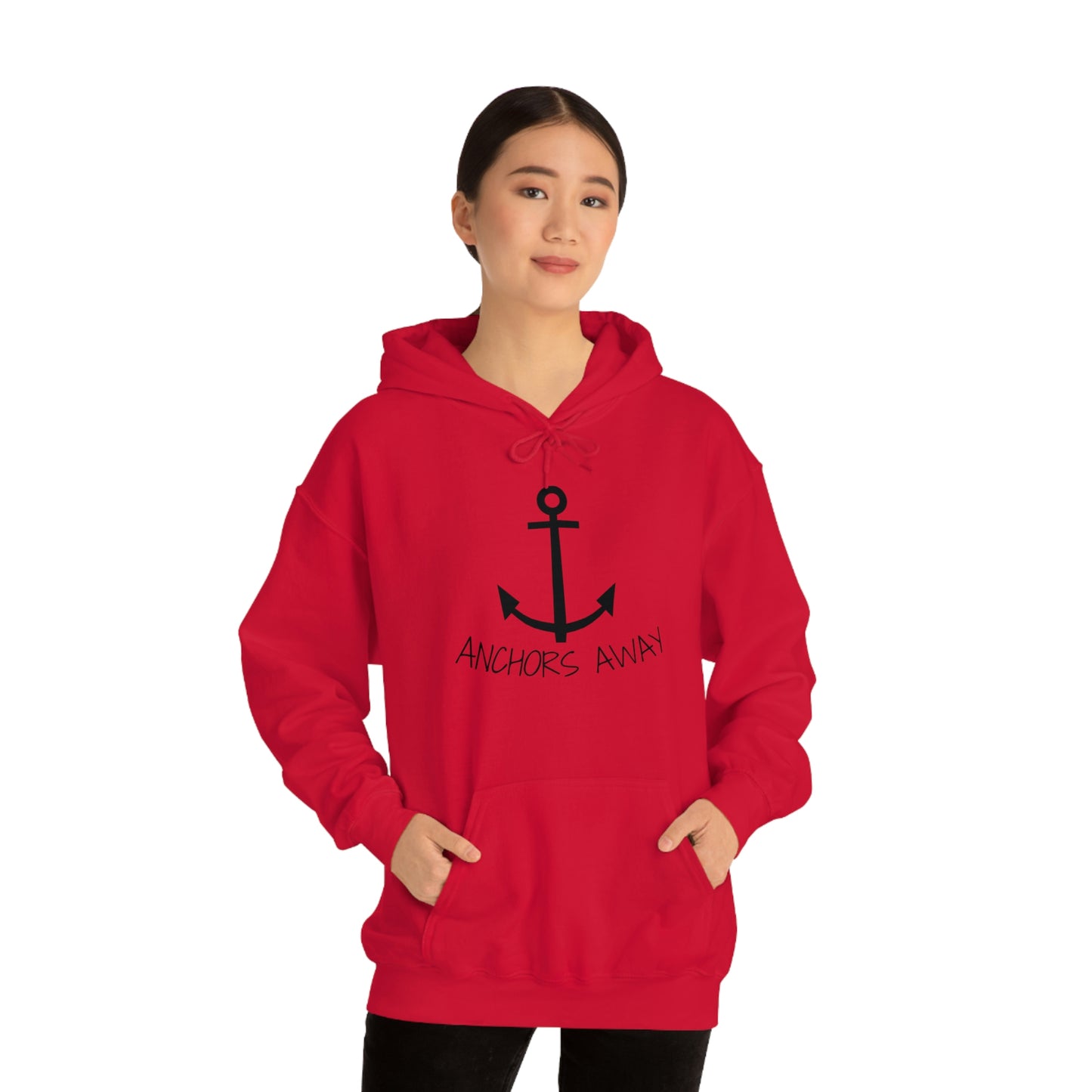 Anchors Away Unisex Heavy Blend™ Hooded Sweatshirt